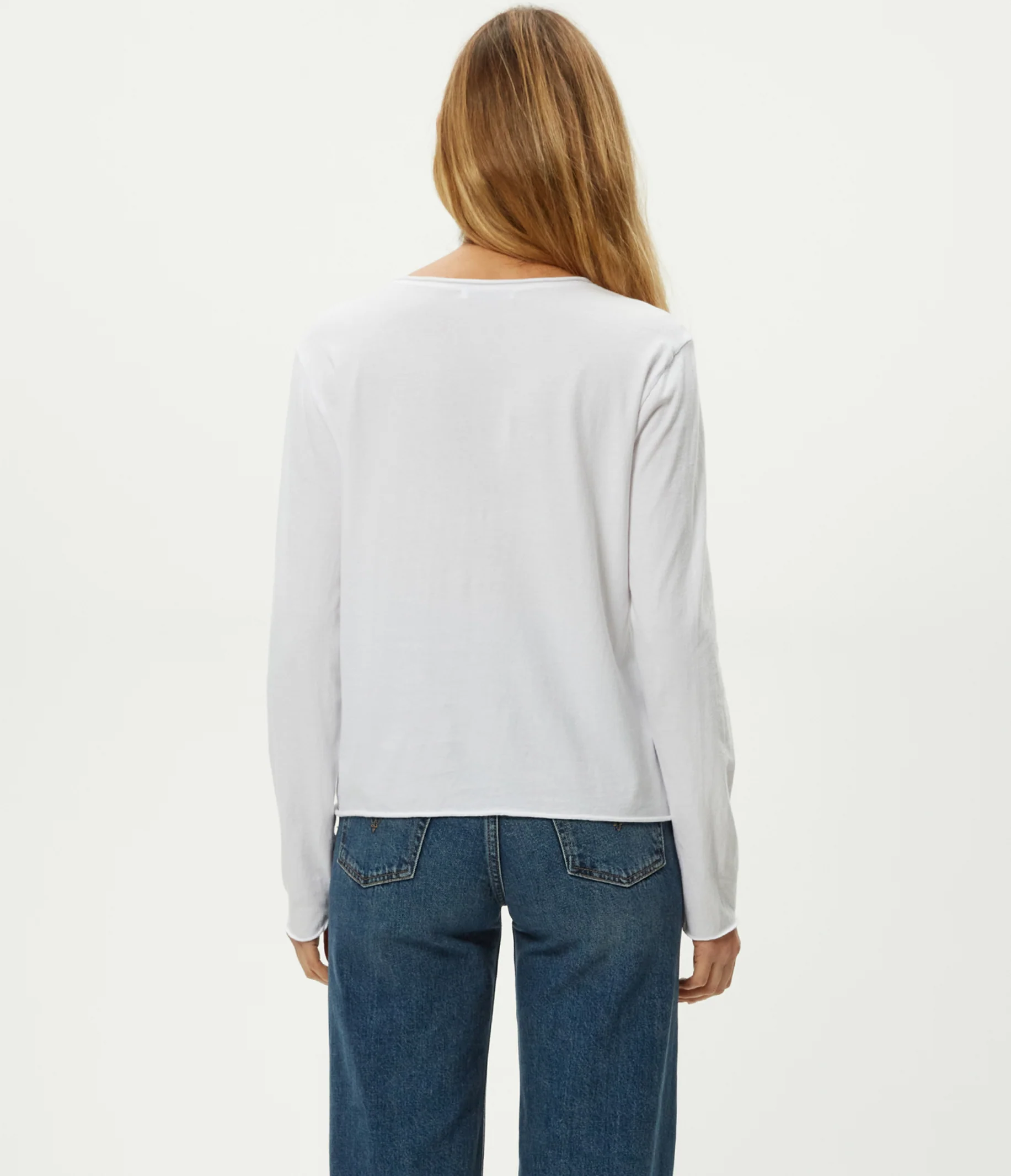 Kailee V-Neck Long Sleeve Tee - Image 16
