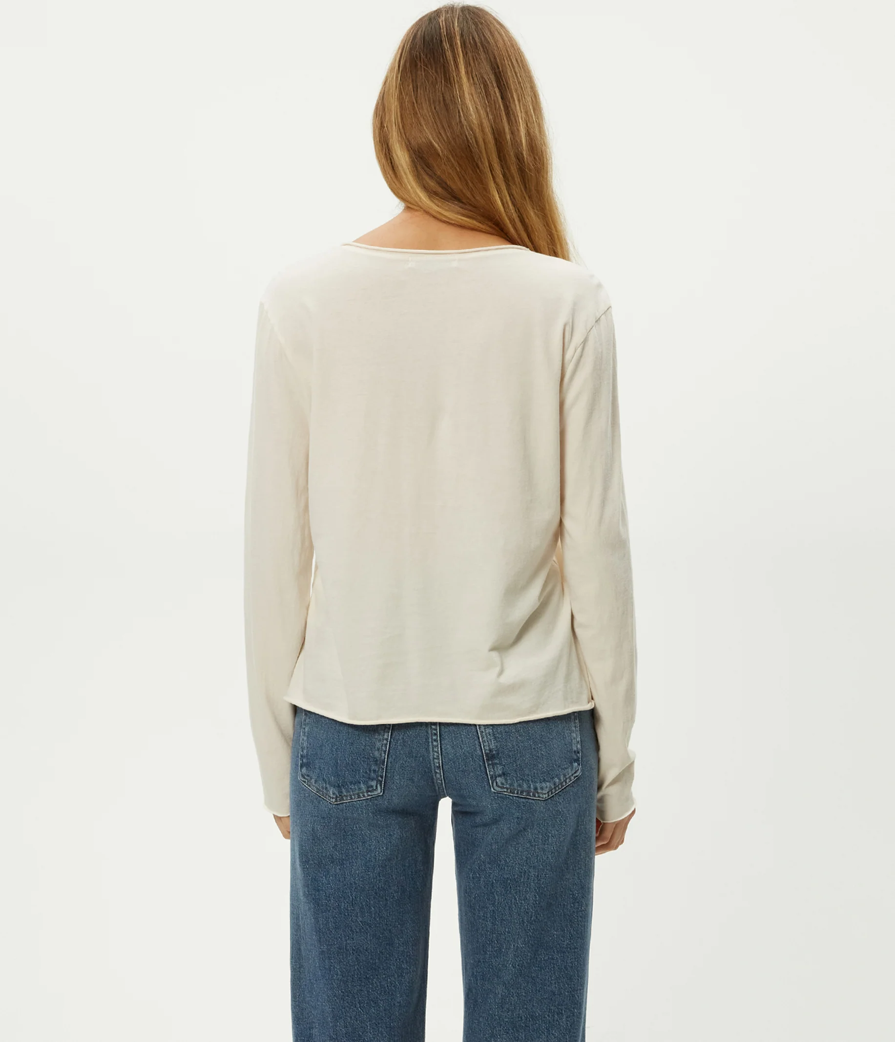 Kailee V-Neck Long Sleeve Tee - Image 23