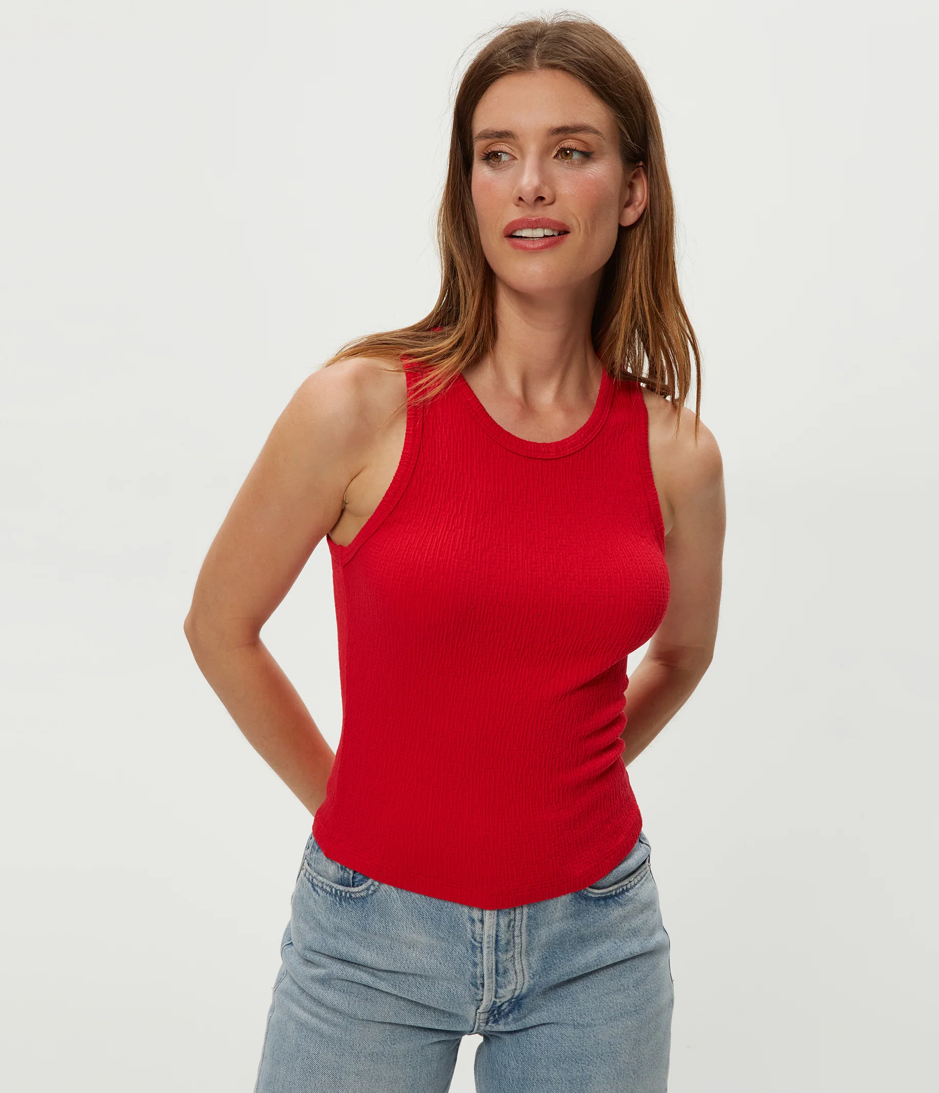 Kira Crinkle Tank - Image 5