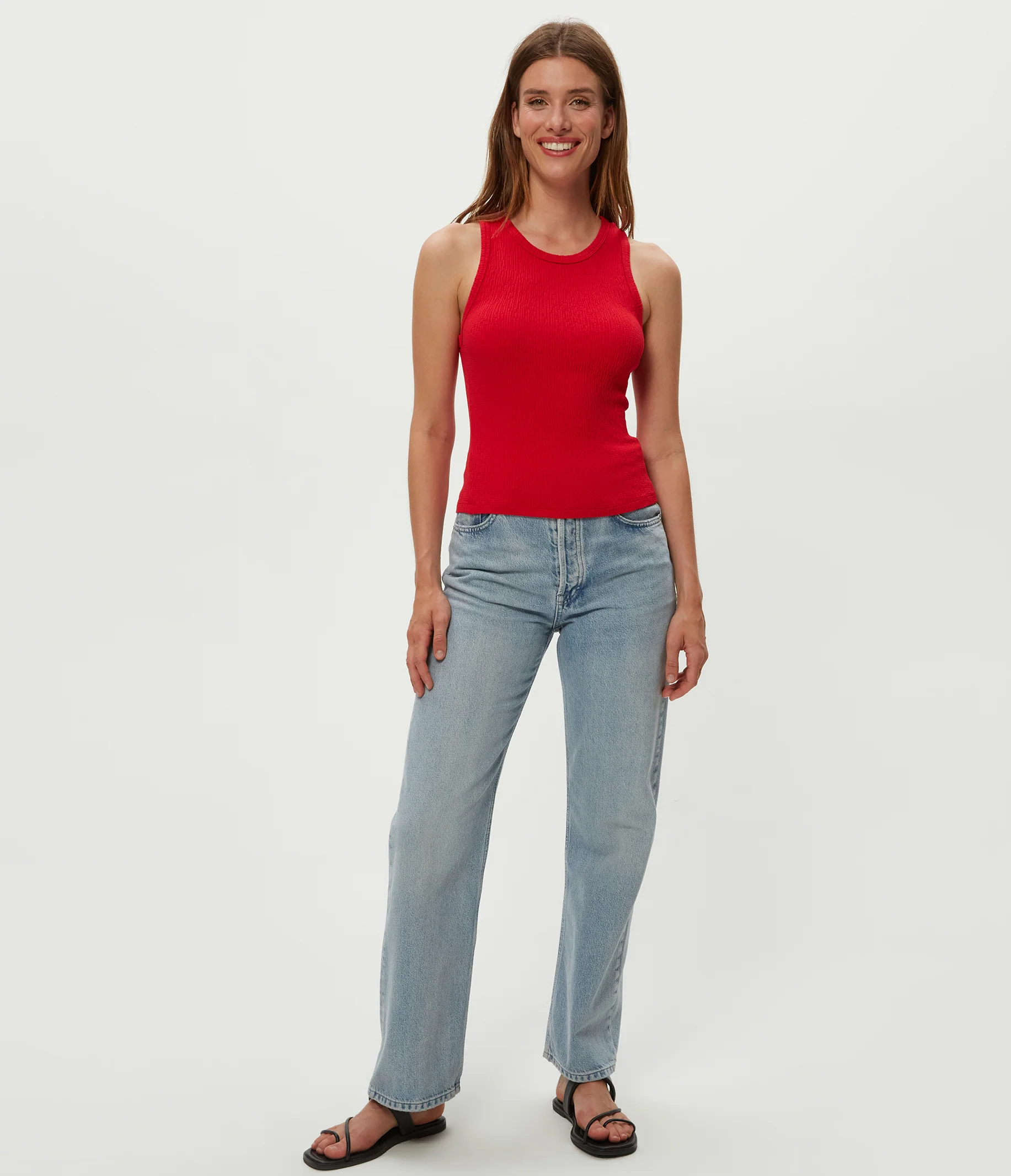 Kira Crinkle Tank - Image 6