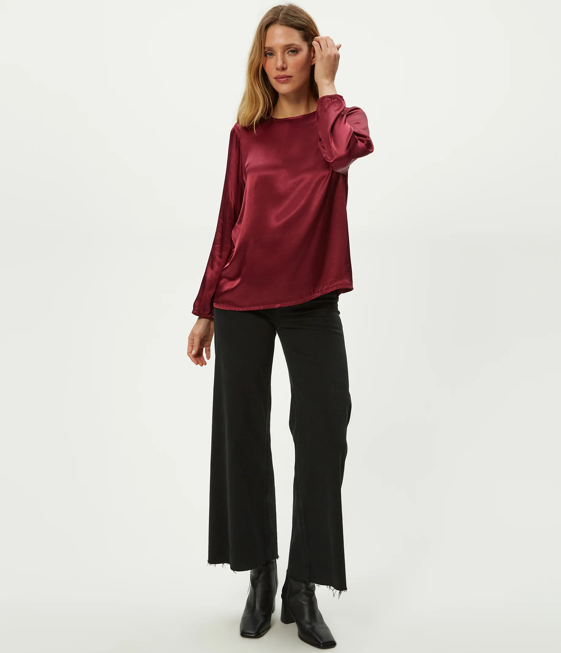 Lali Satin Top - Image 2