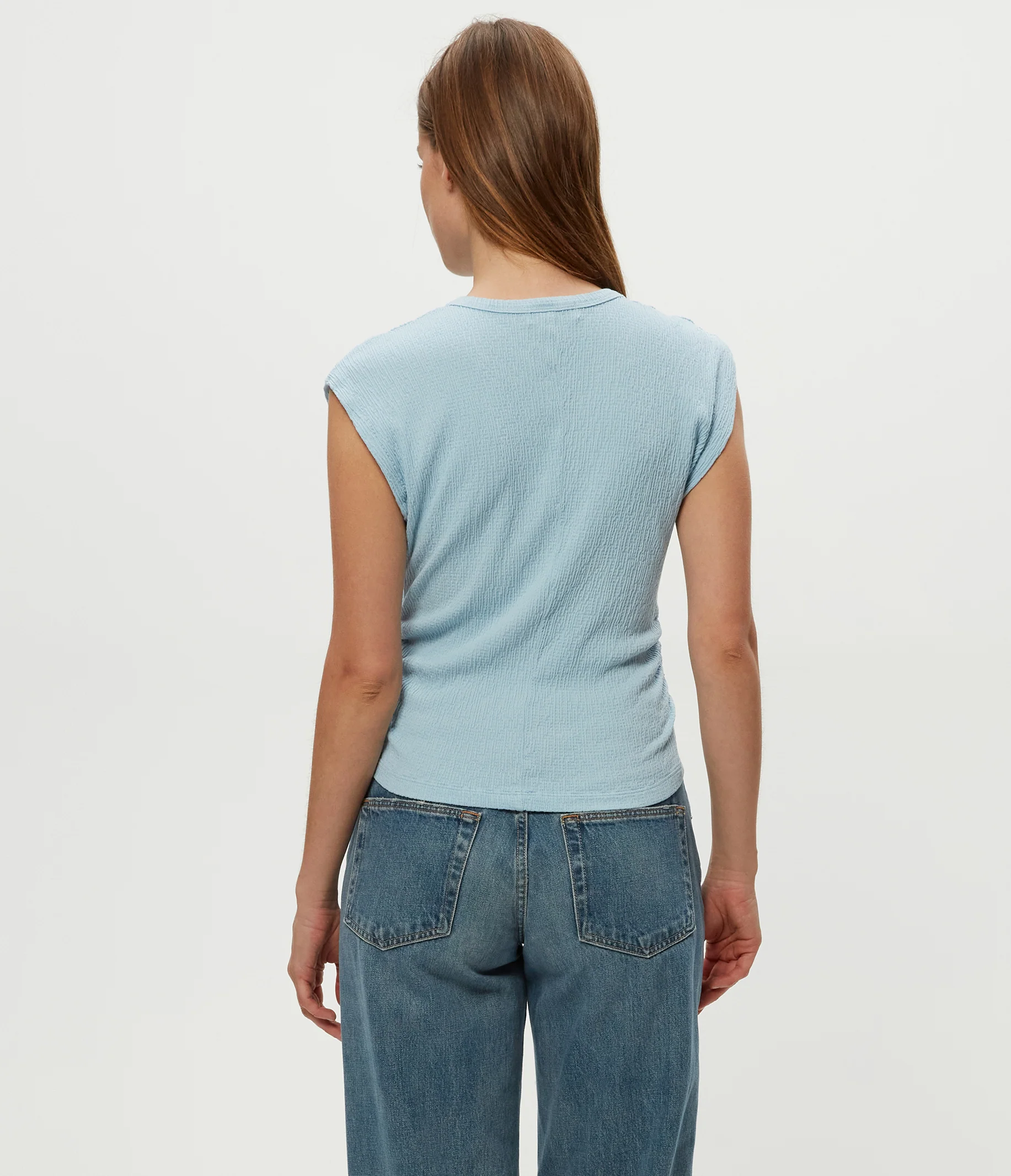Leighton Power Shoulder Top - Image 8