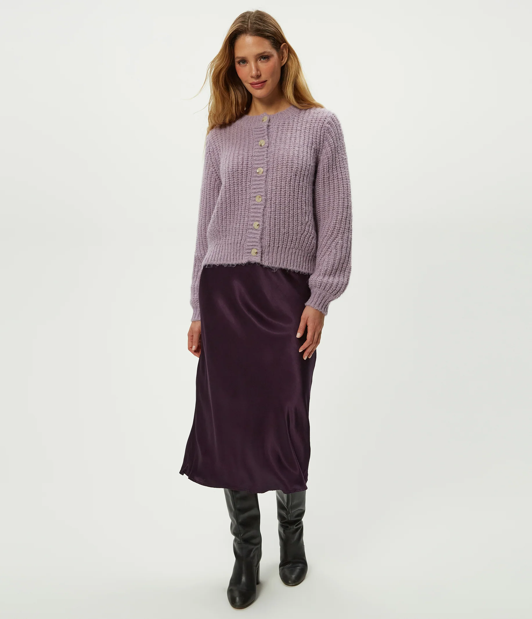 Leila Bias Midi Skirt - Image 110