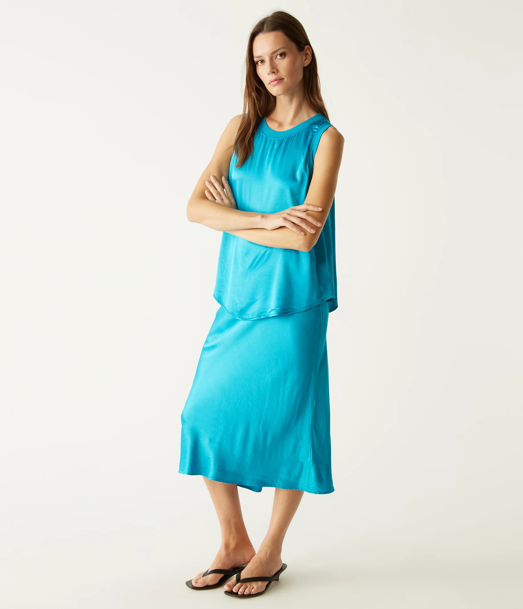 Leila Bias Midi Skirt - Image 57