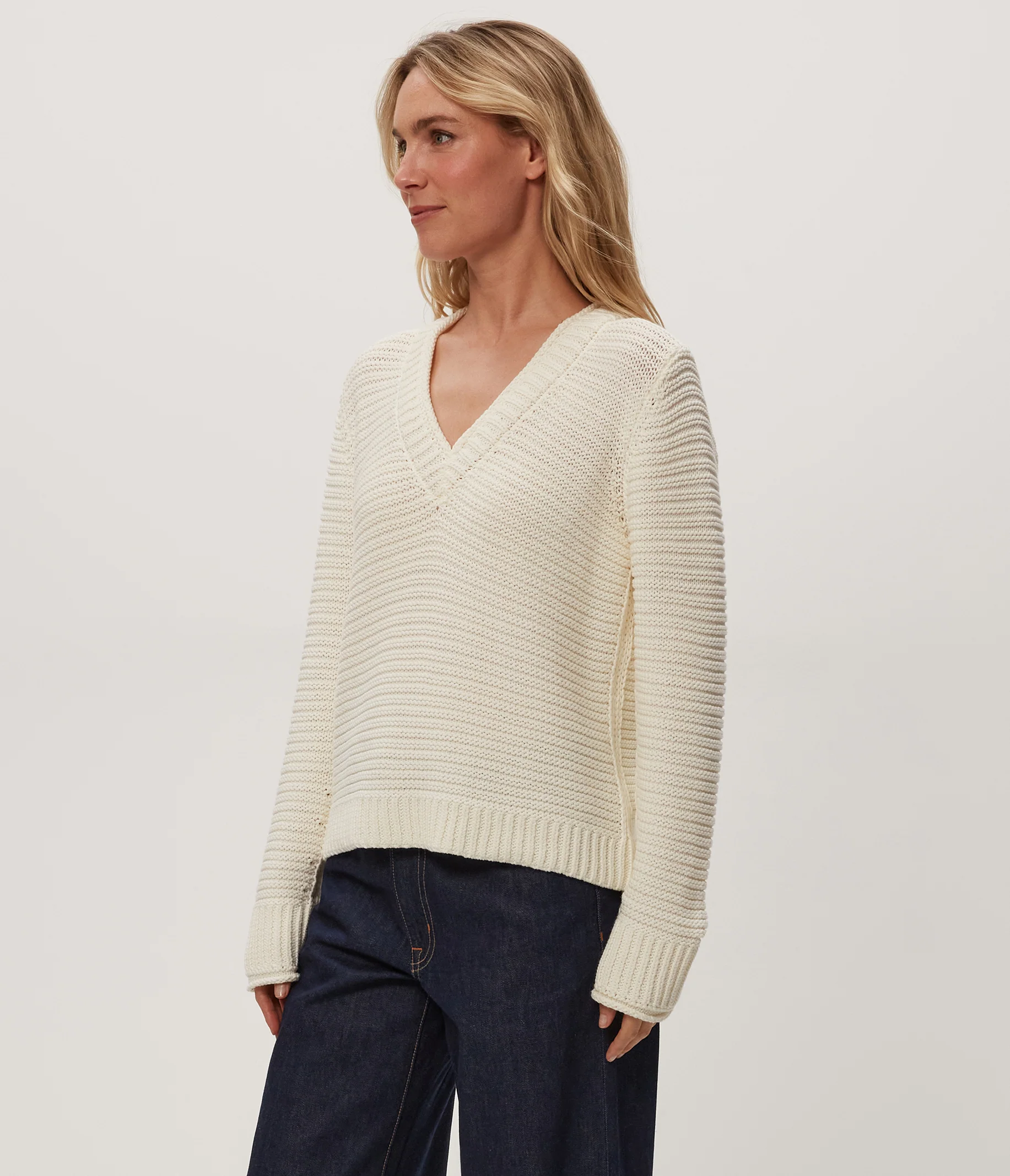 Linda V-Neck Pullover - Image 3