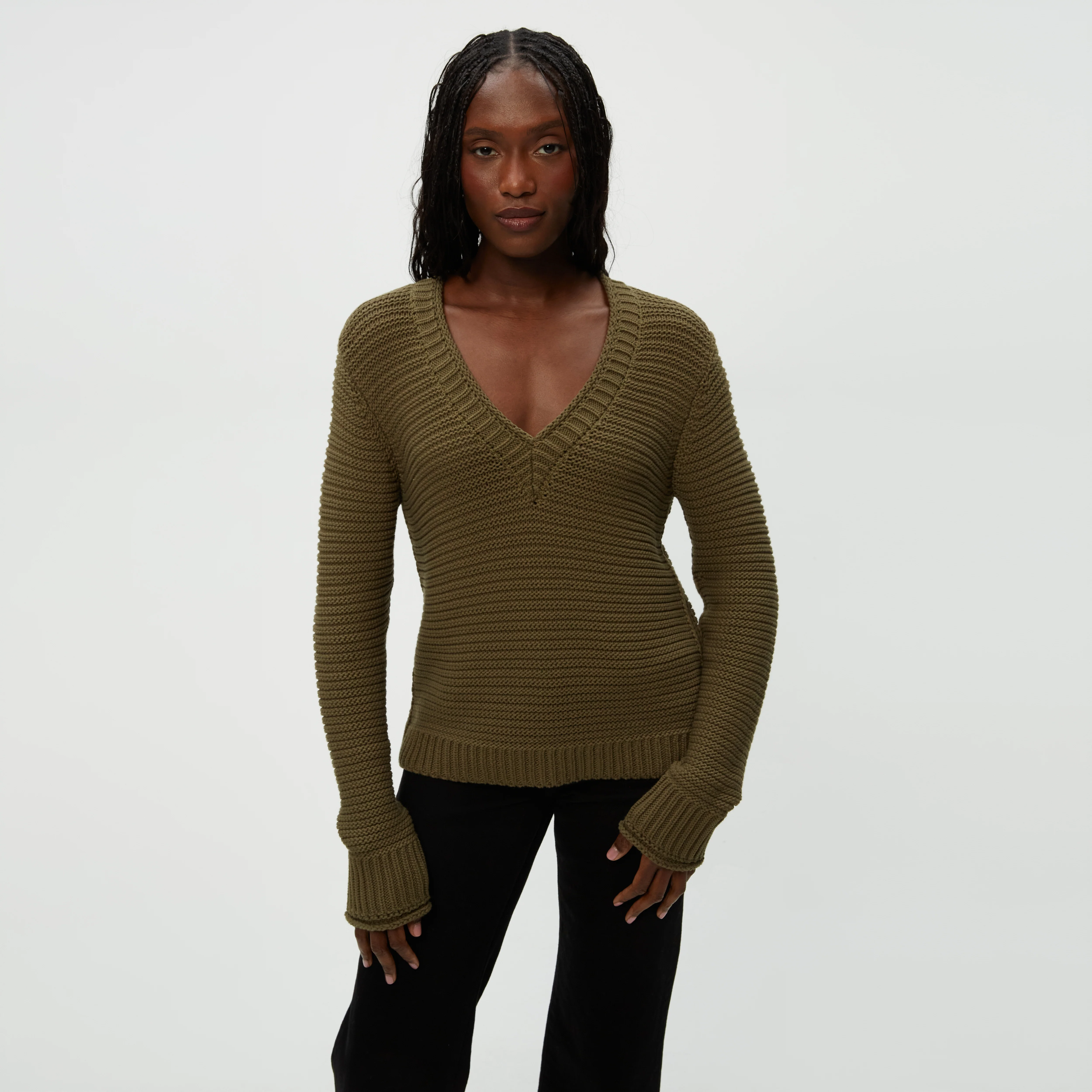 Linda V-Neck Pullover - Image 5