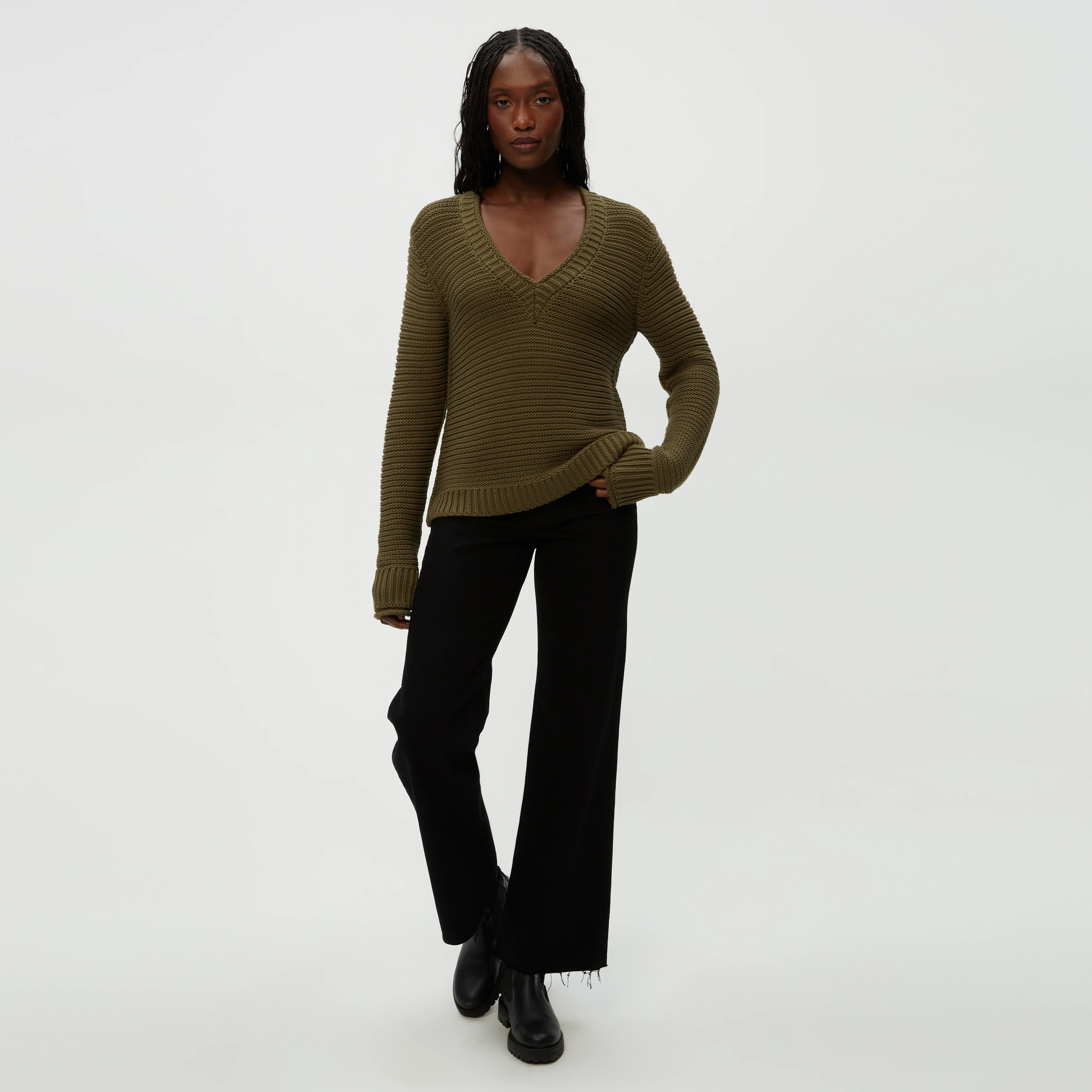 Linda V-Neck Pullover - Image 6