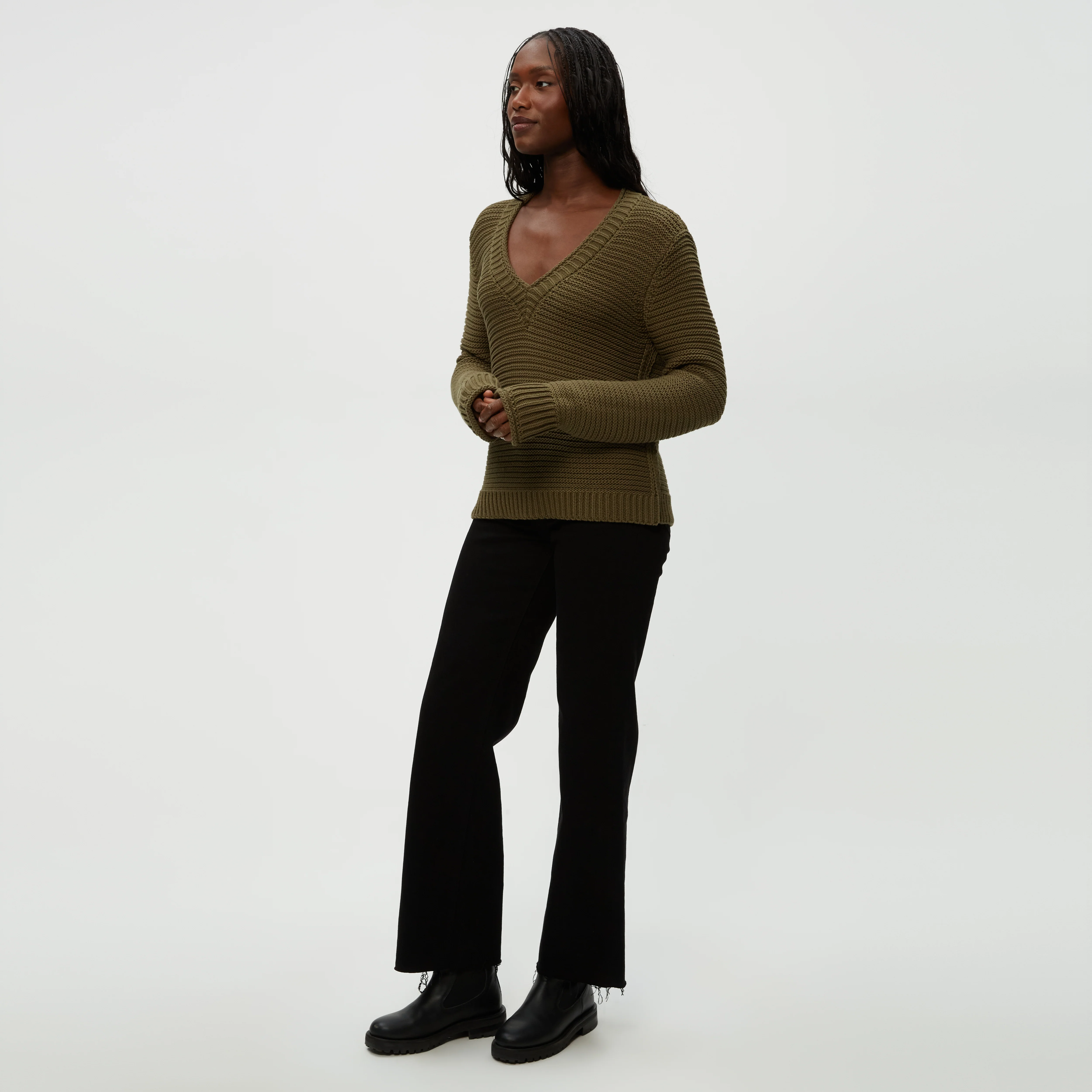 Linda V-Neck Pullover - Image 7