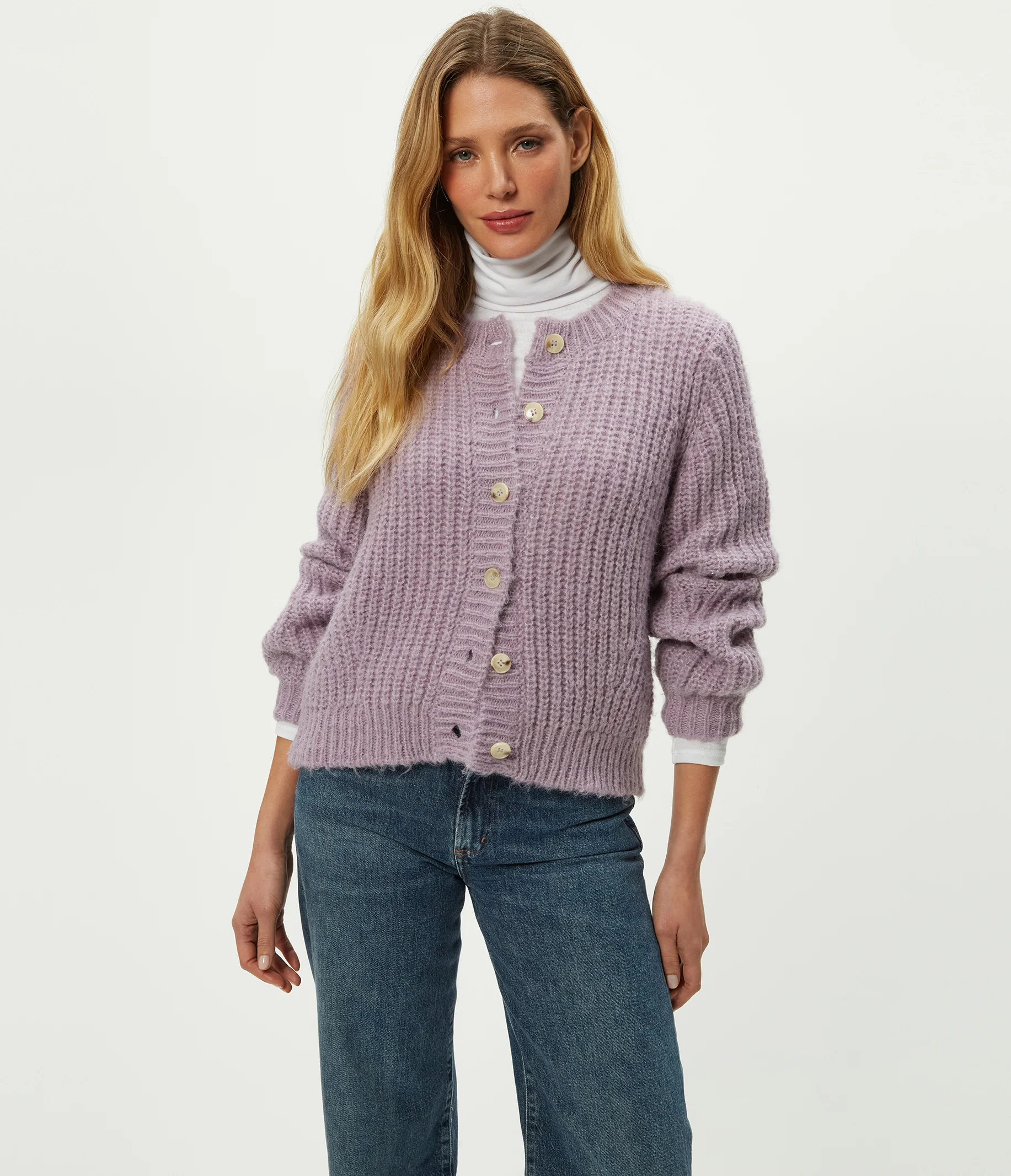 Lumi Crewneck Cardigan