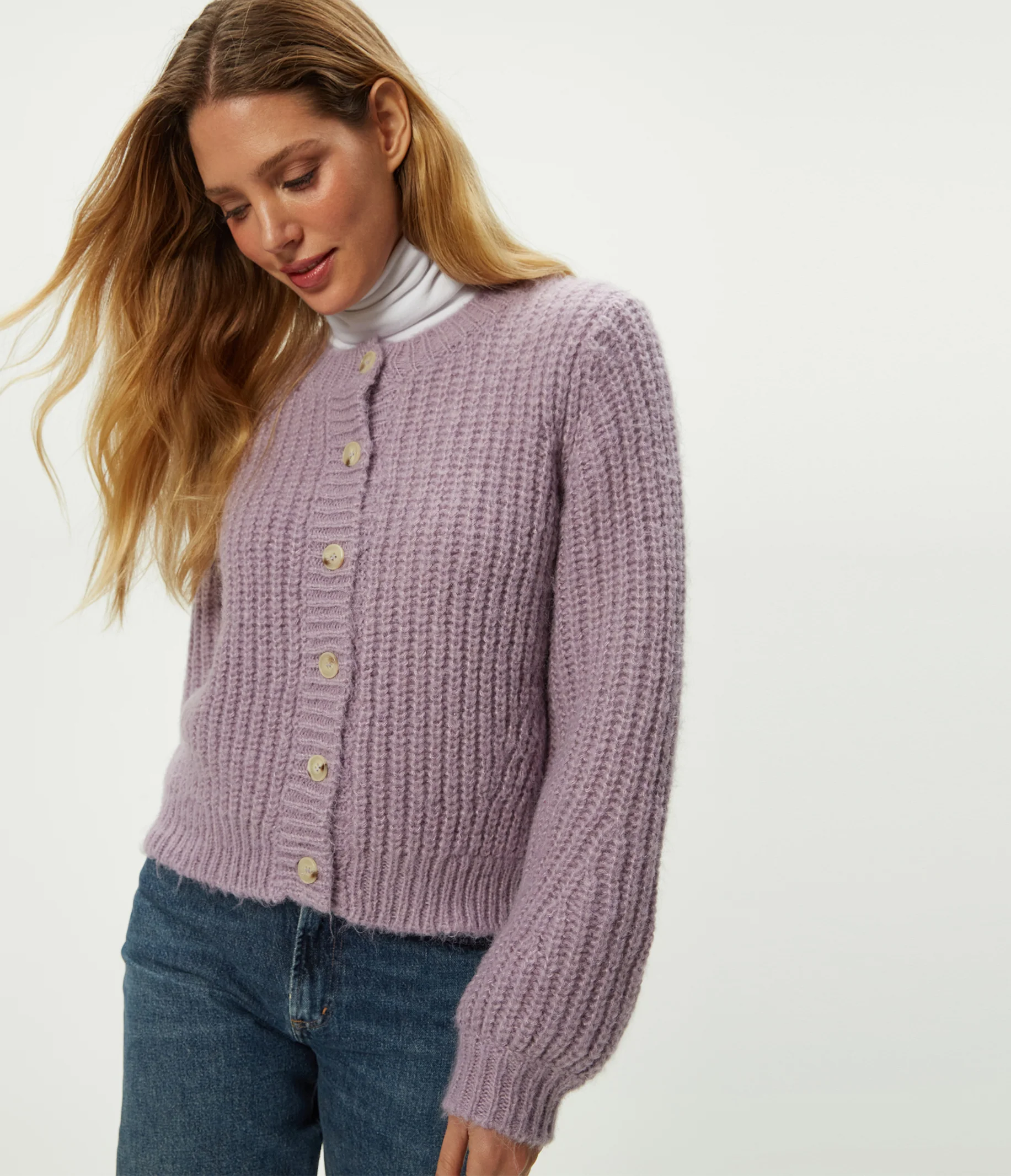 Lumi Crewneck Cardigan - Image 3