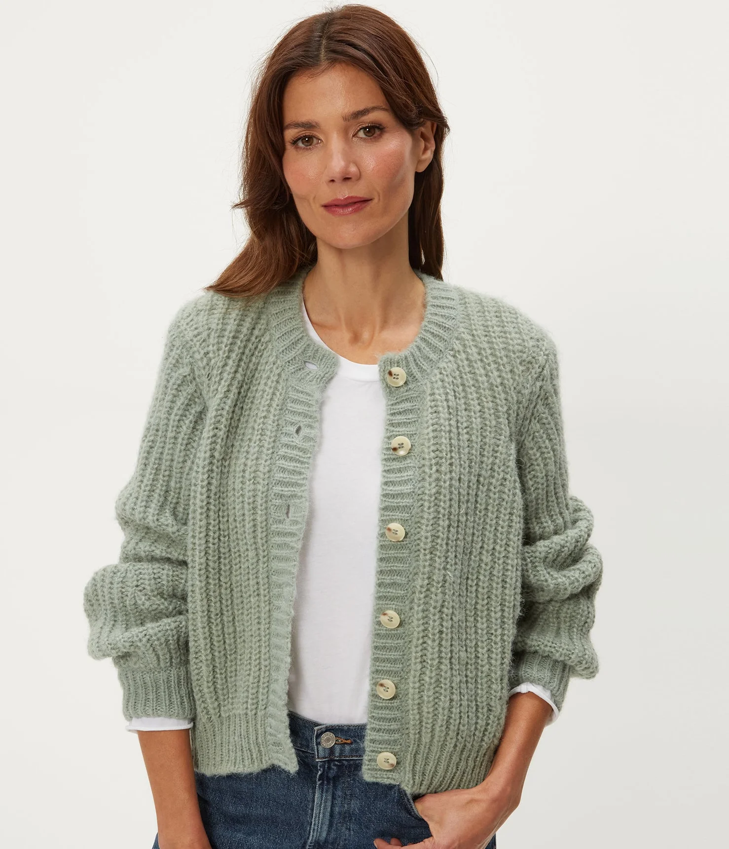 Lumi Crewneck Cardigan - Image 5