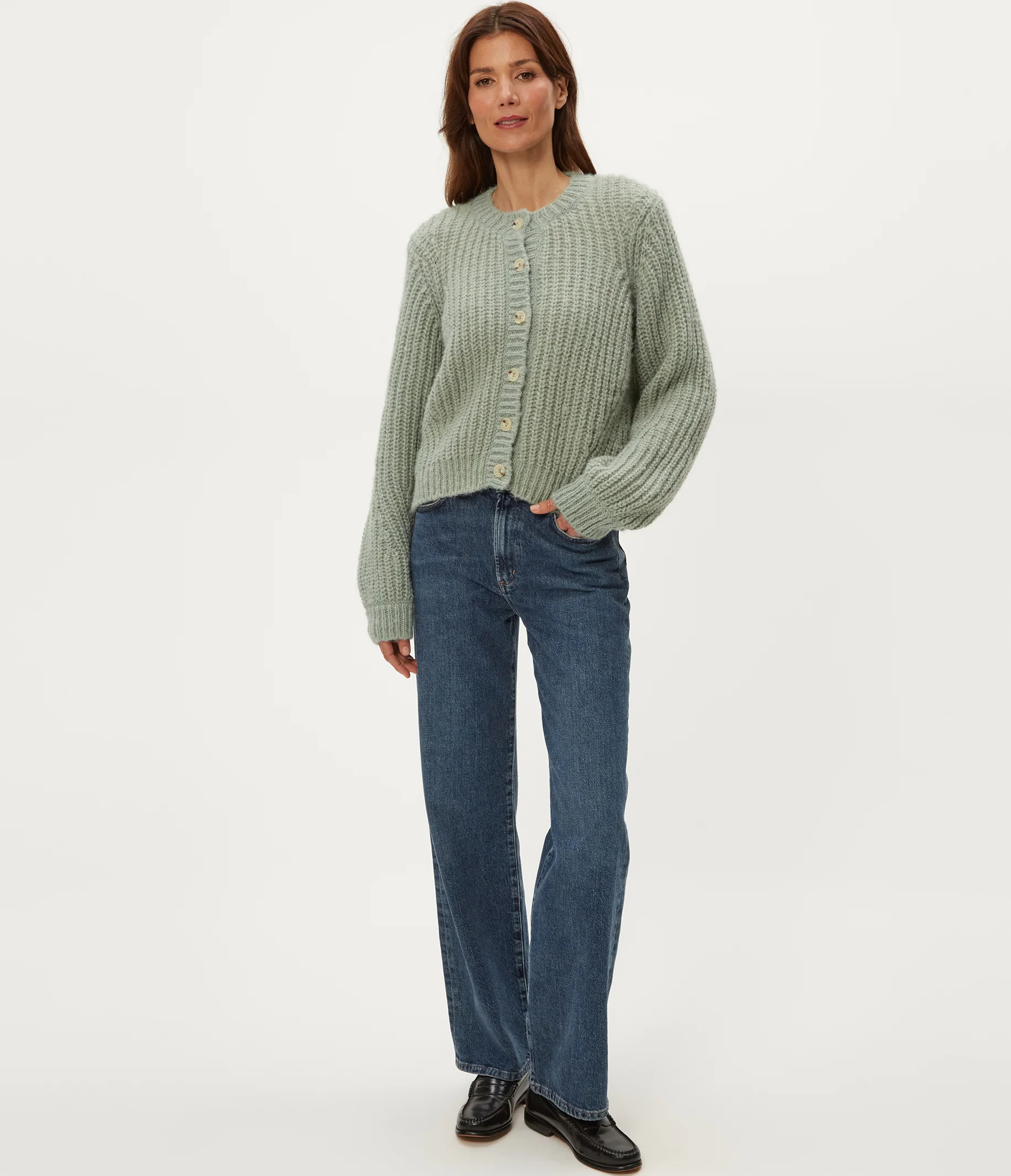 Lumi Crewneck Cardigan - Image 6