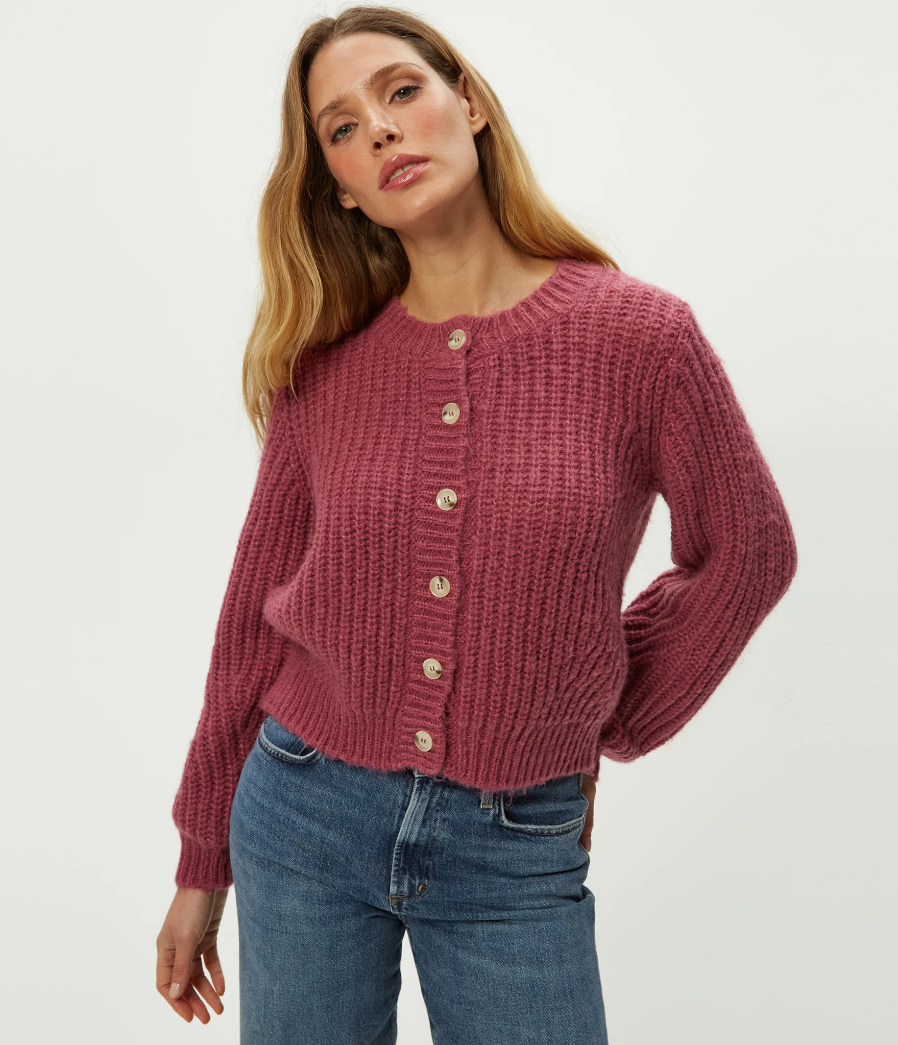 Lumi Crewneck Cardigan - Image 9