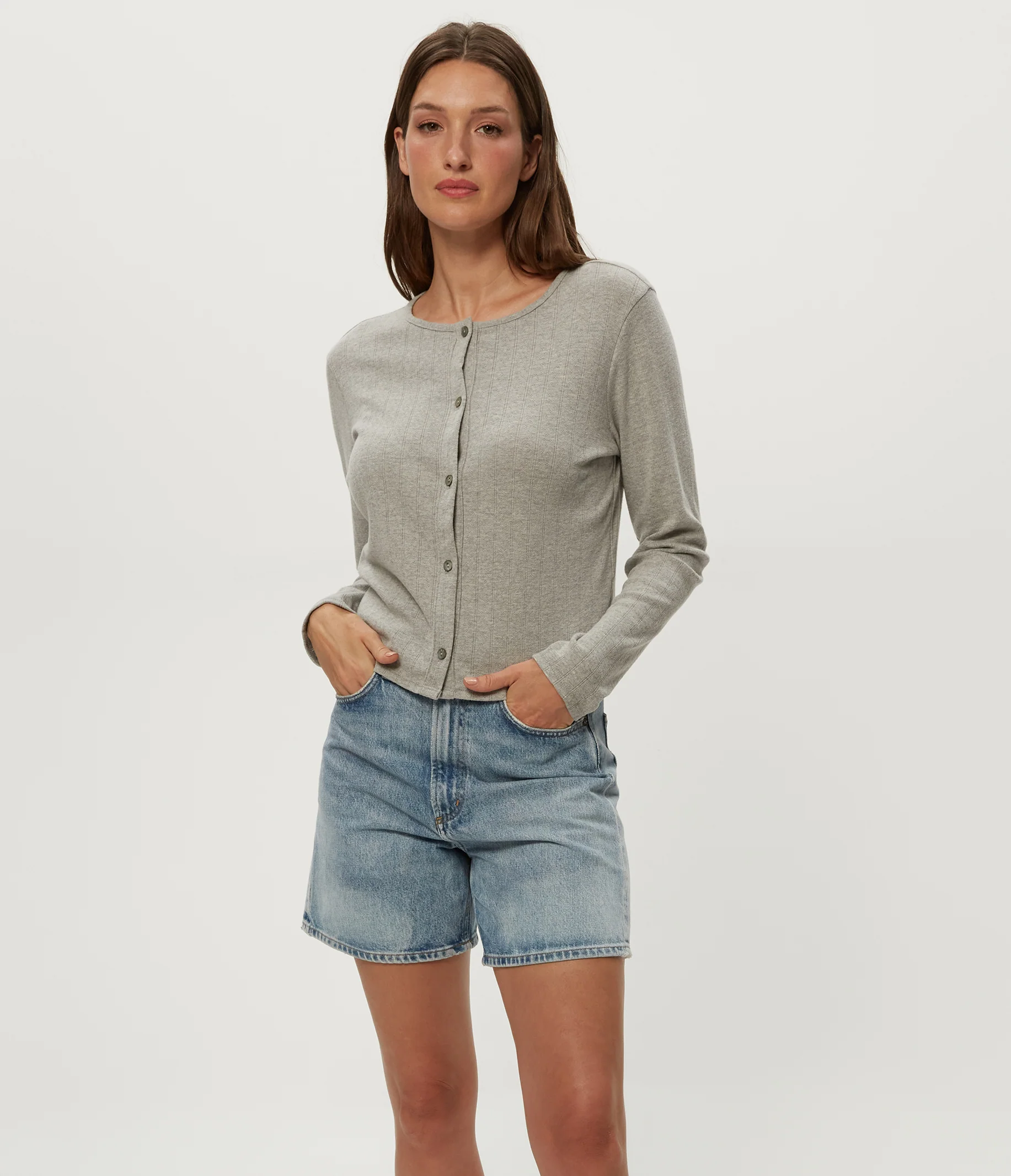 Mackenzie Pointelle Cardigan - Image 4