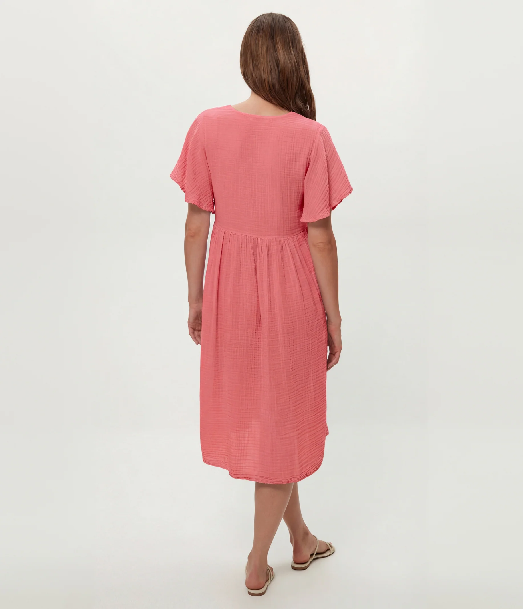 Madeline Flutter Sleeve Dress - Image 12
