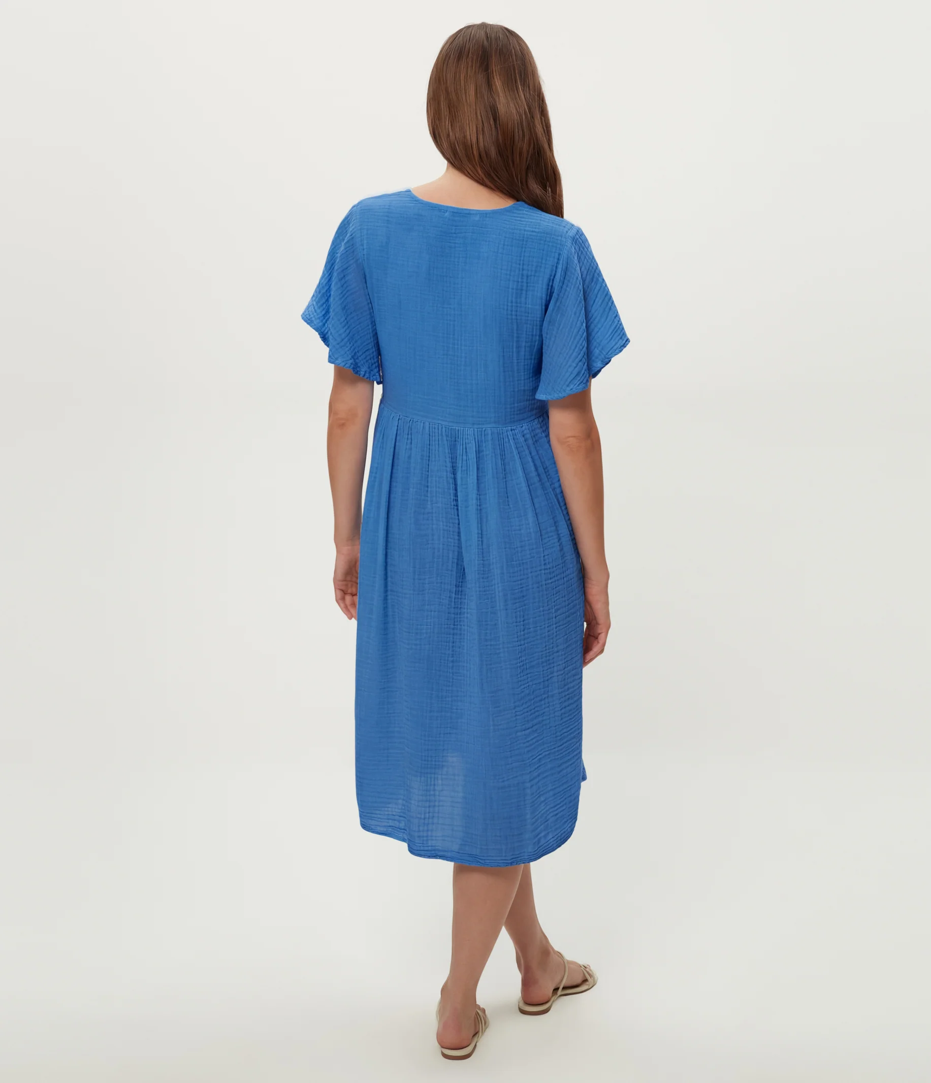 Madeline Flutter Sleeve Dress - Image 18