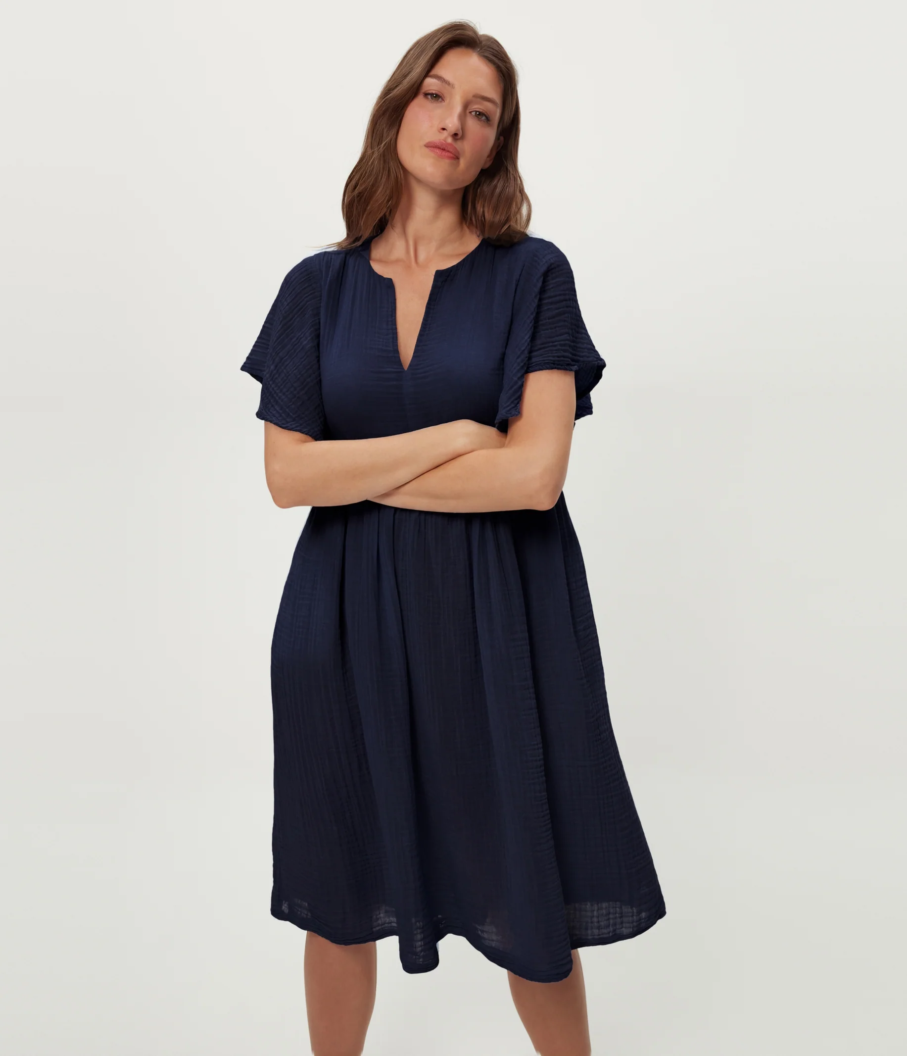 Madeline Flutter Sleeve Dress - Image 29