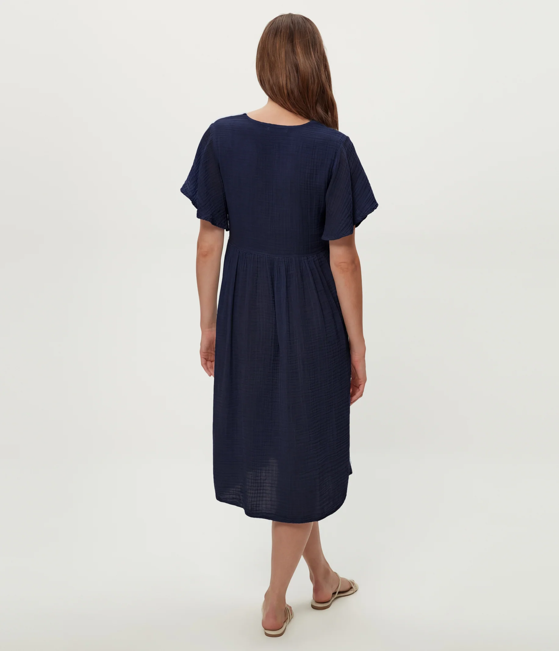 Madeline Flutter Sleeve Dress - Image 30