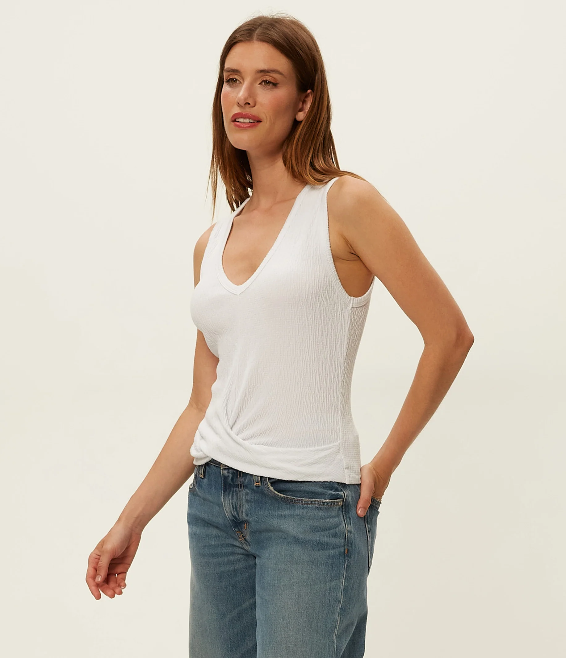 Maggie Wrap Crop Tank - Image 11