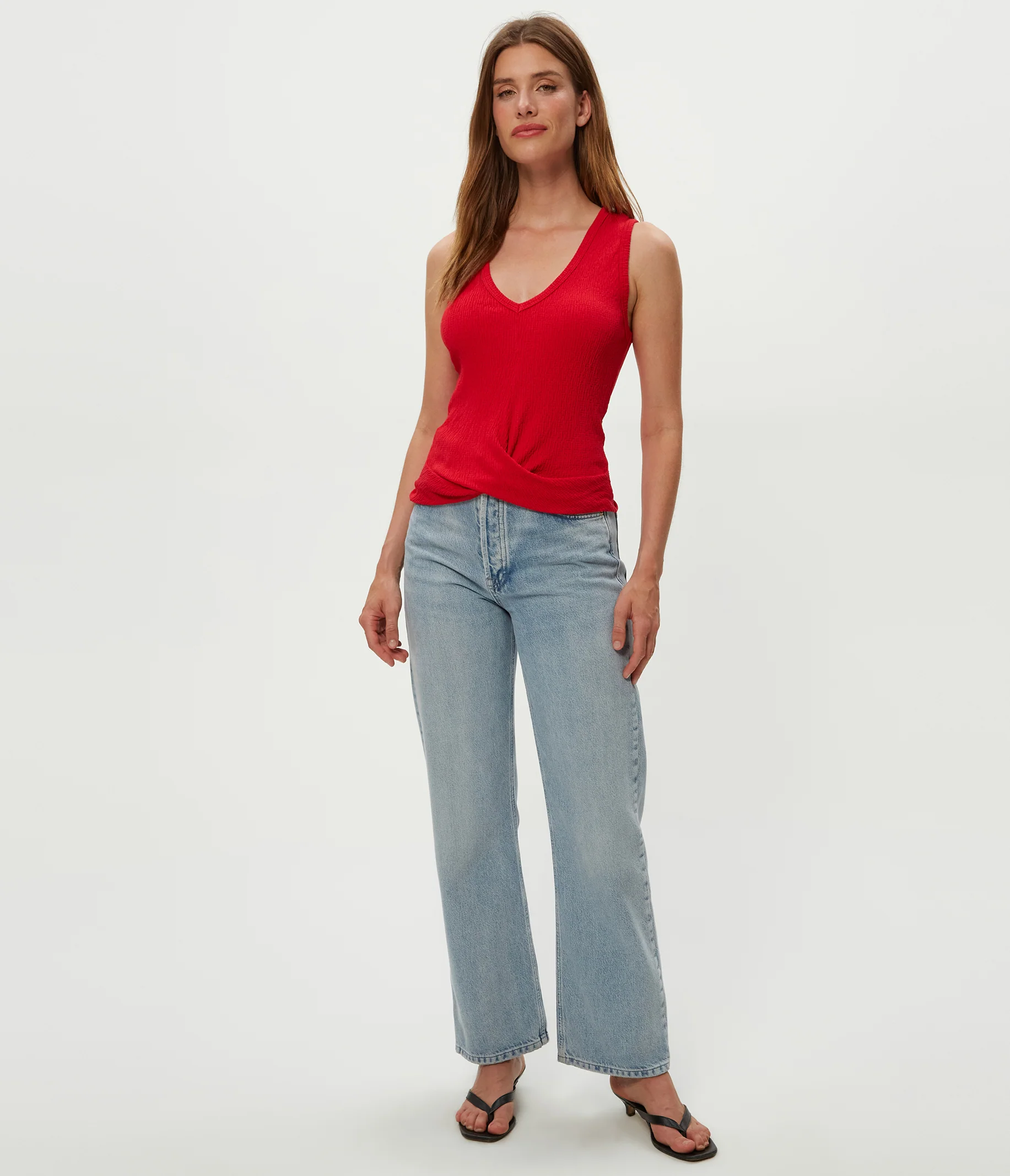 Maggie Wrap Crop Tank - Image 2