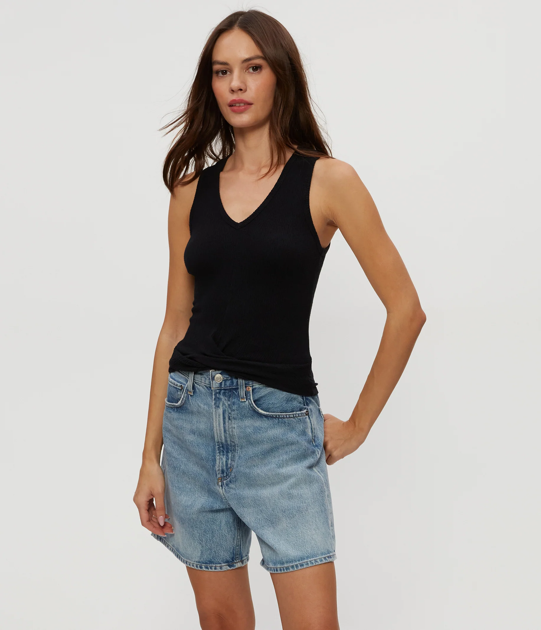 Maggie Wrap Crop Tank - Image 7