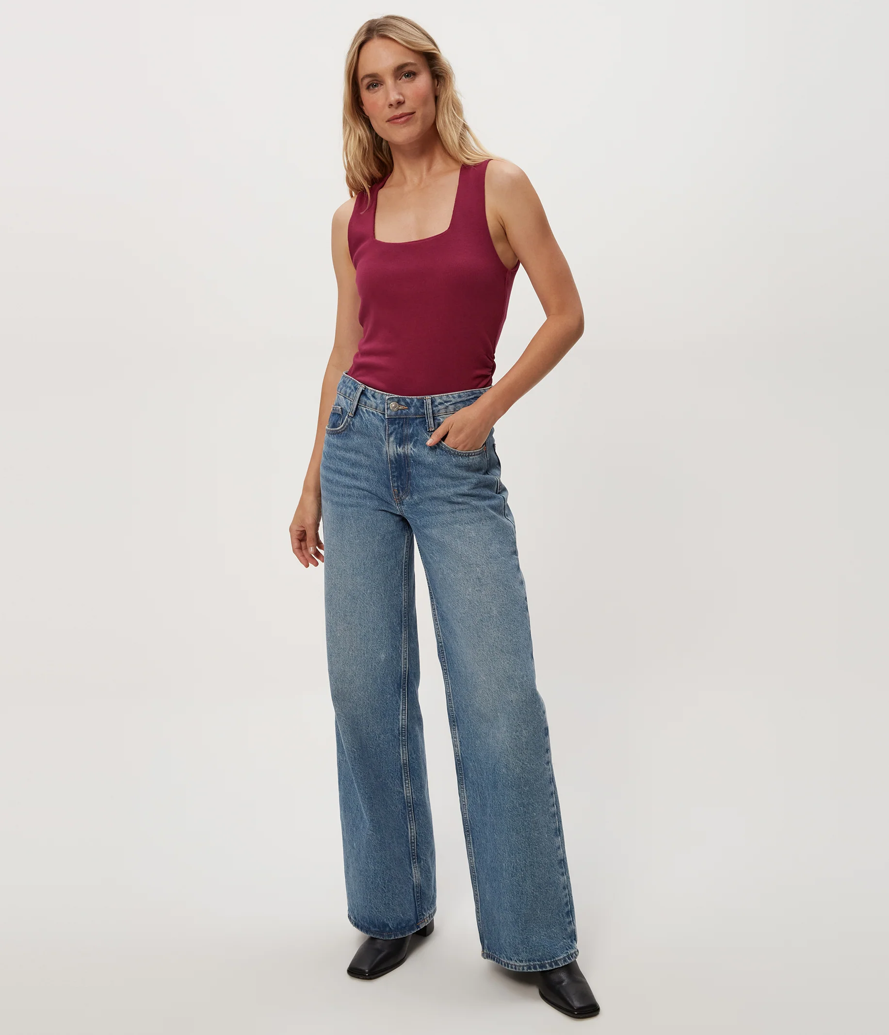 Maribel Square Neck Tank - Image 10