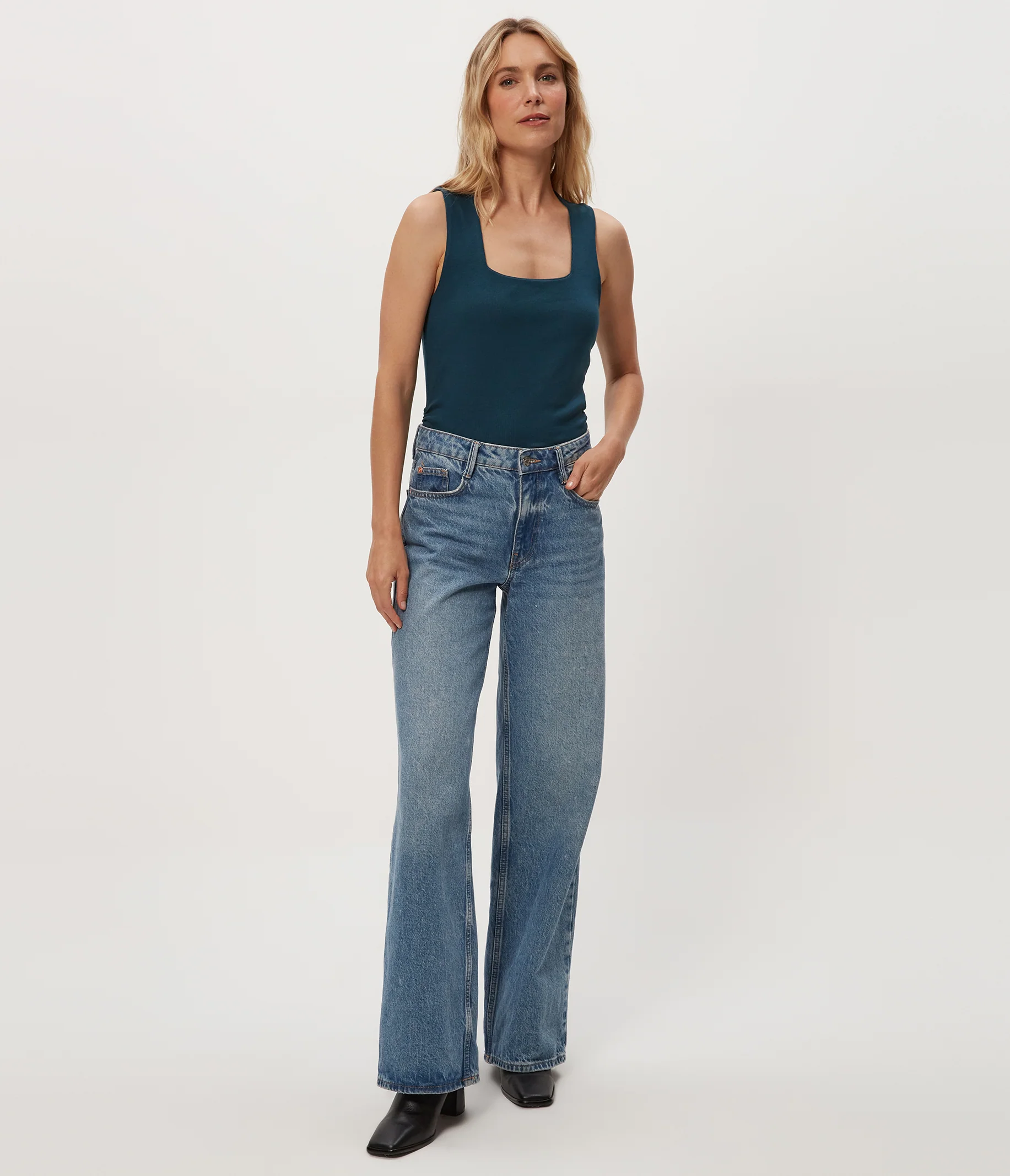 Maribel Square Neck Tank - Image 26