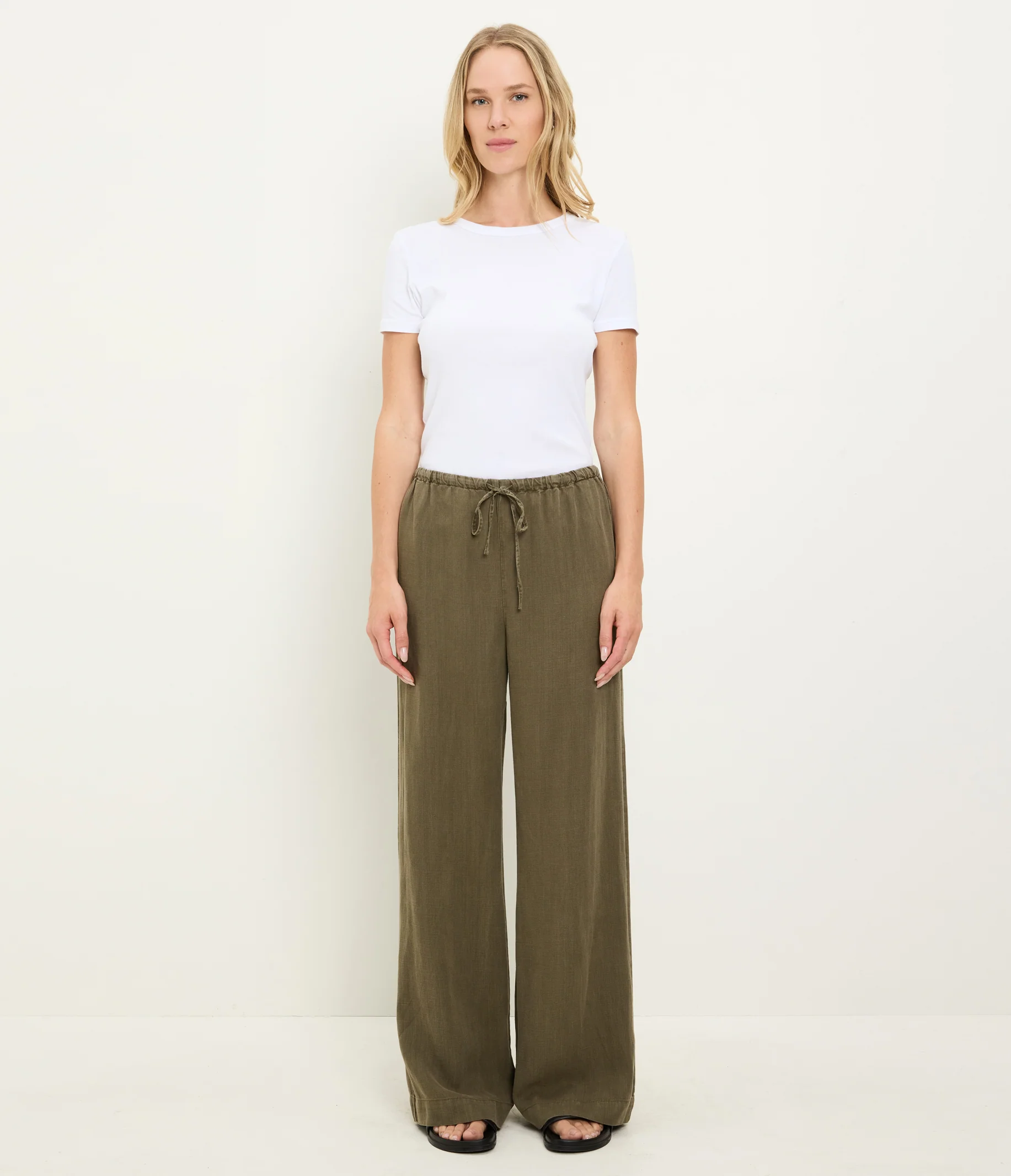 Marissa Linen Drawstring Pant