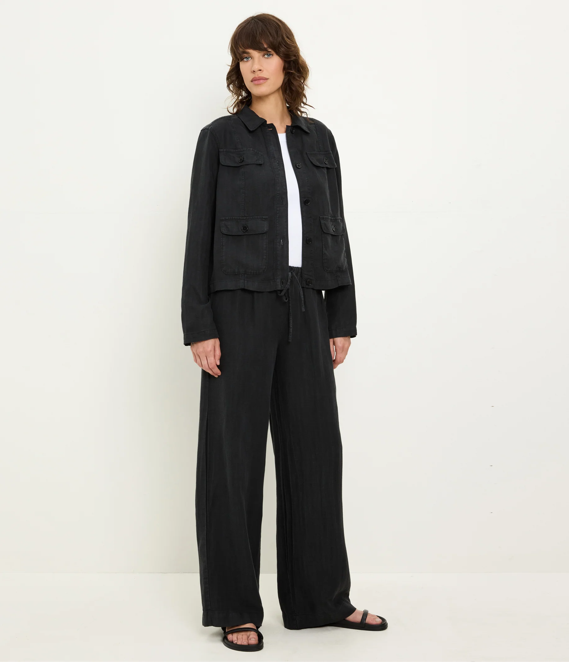 Marissa Linen Drawstring Pant - Image 11
