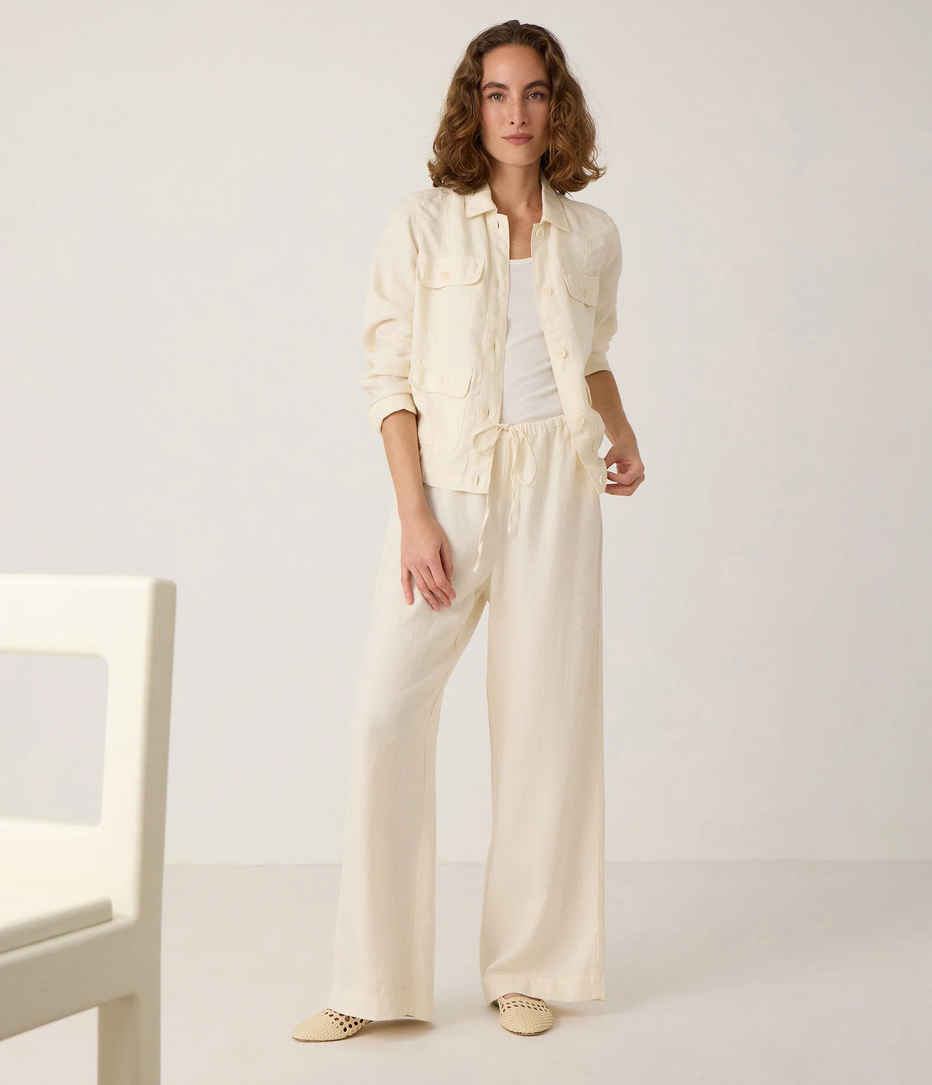 Marissa Linen Drawstring Pant - Image 18
