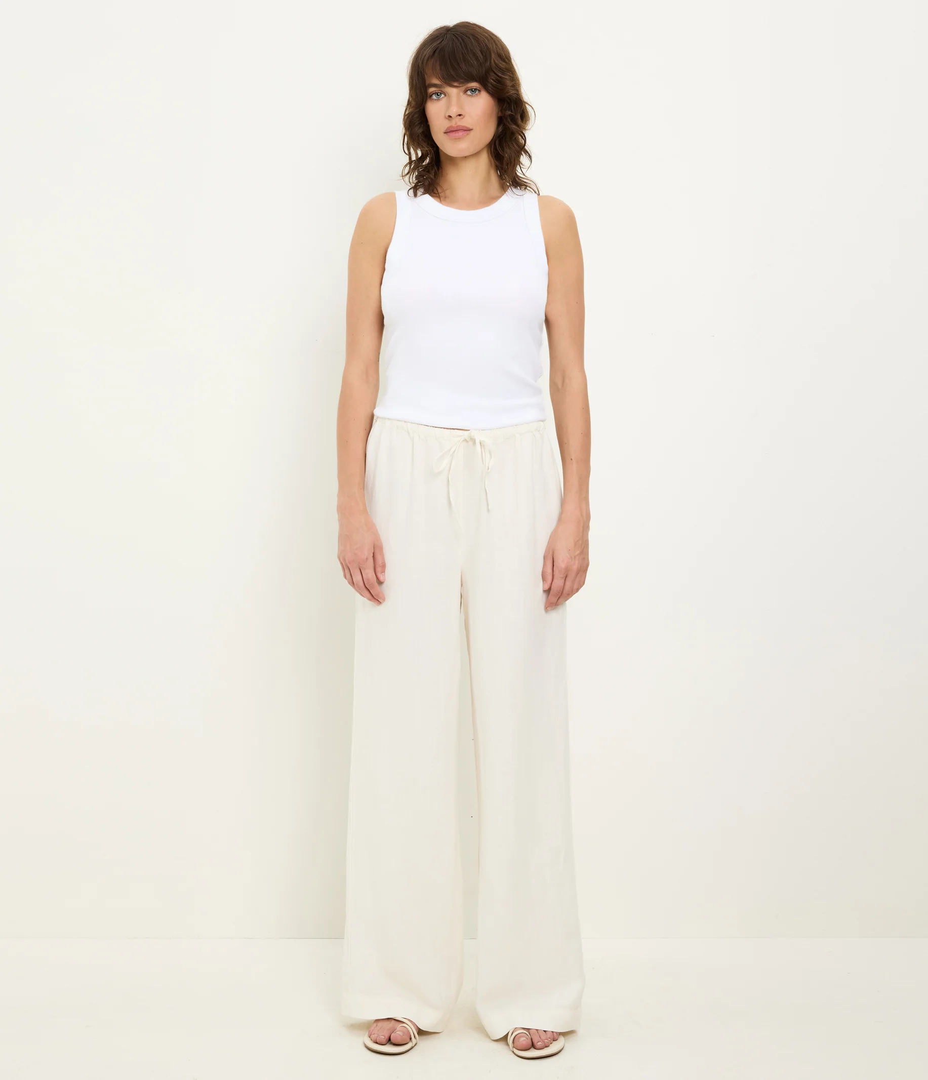 Marissa Linen Drawstring Pant - Image 4