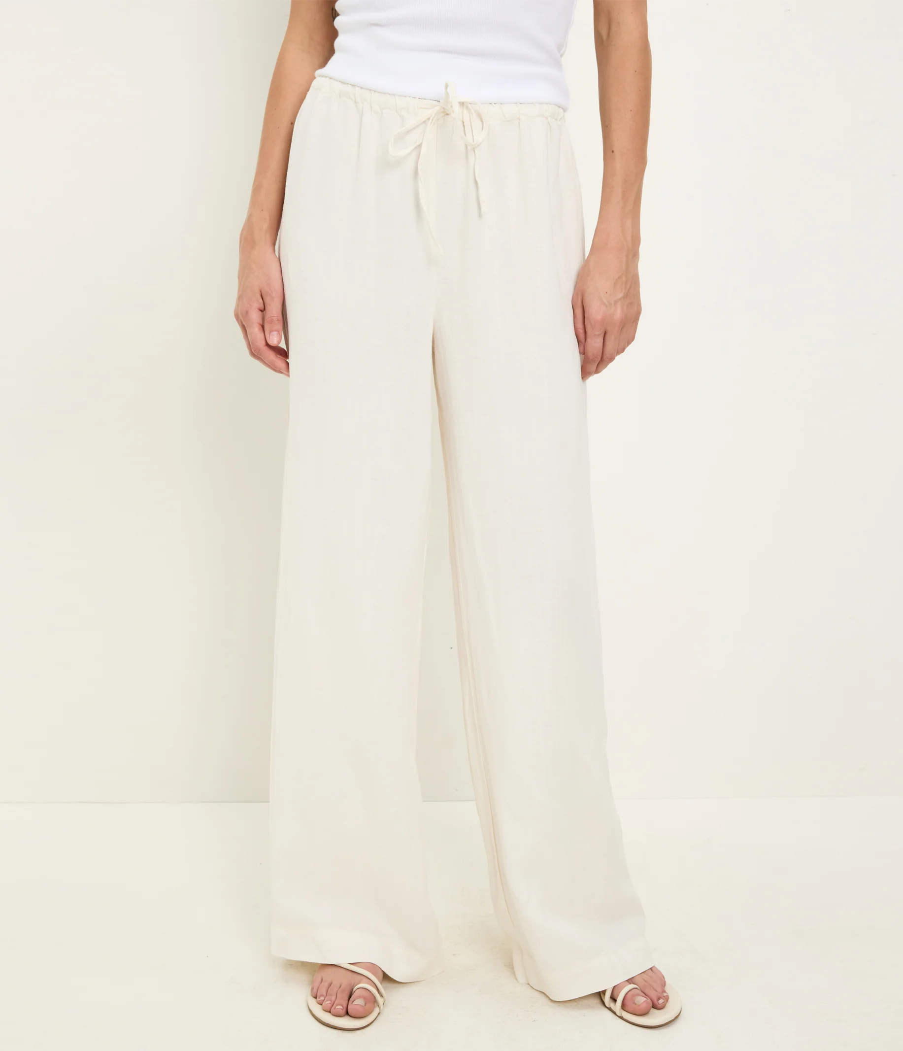 Marissa Linen Drawstring Pant - Image 7