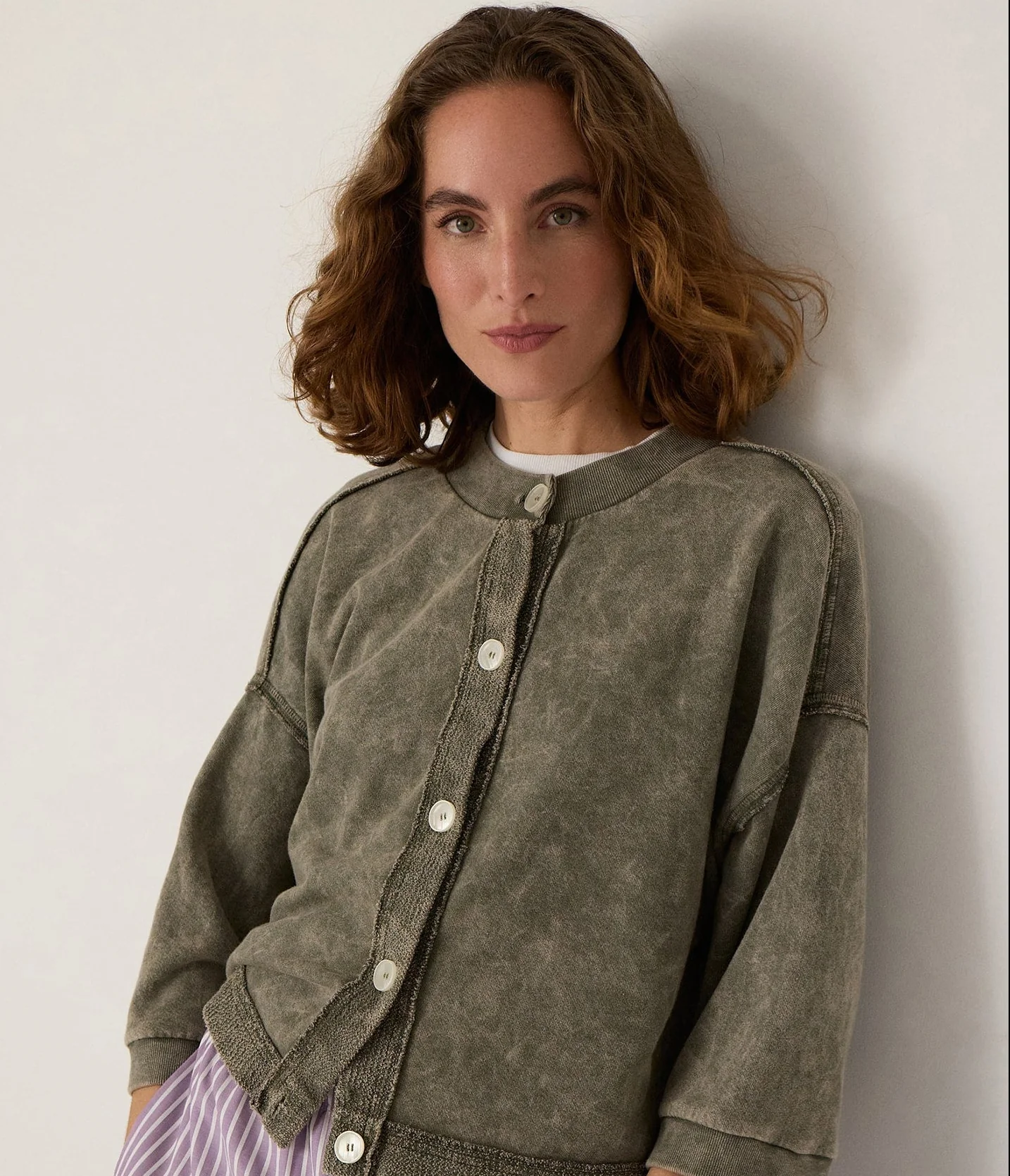 Marlow Mineral Wash Cardigan