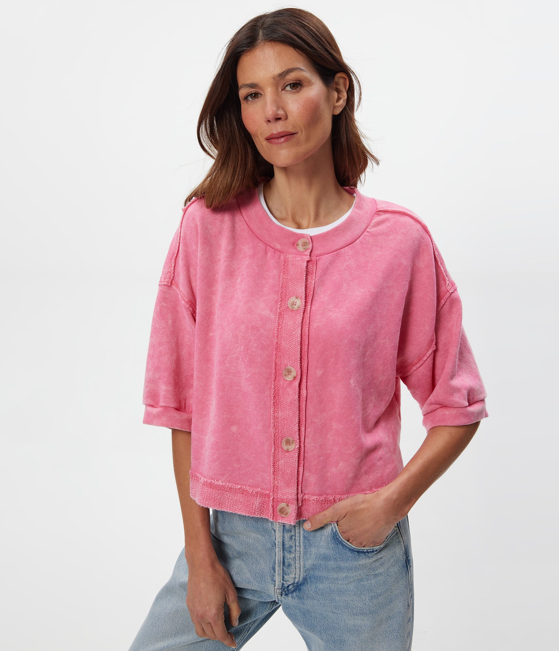 Marlow Mineral Wash Cardigan - Image 10