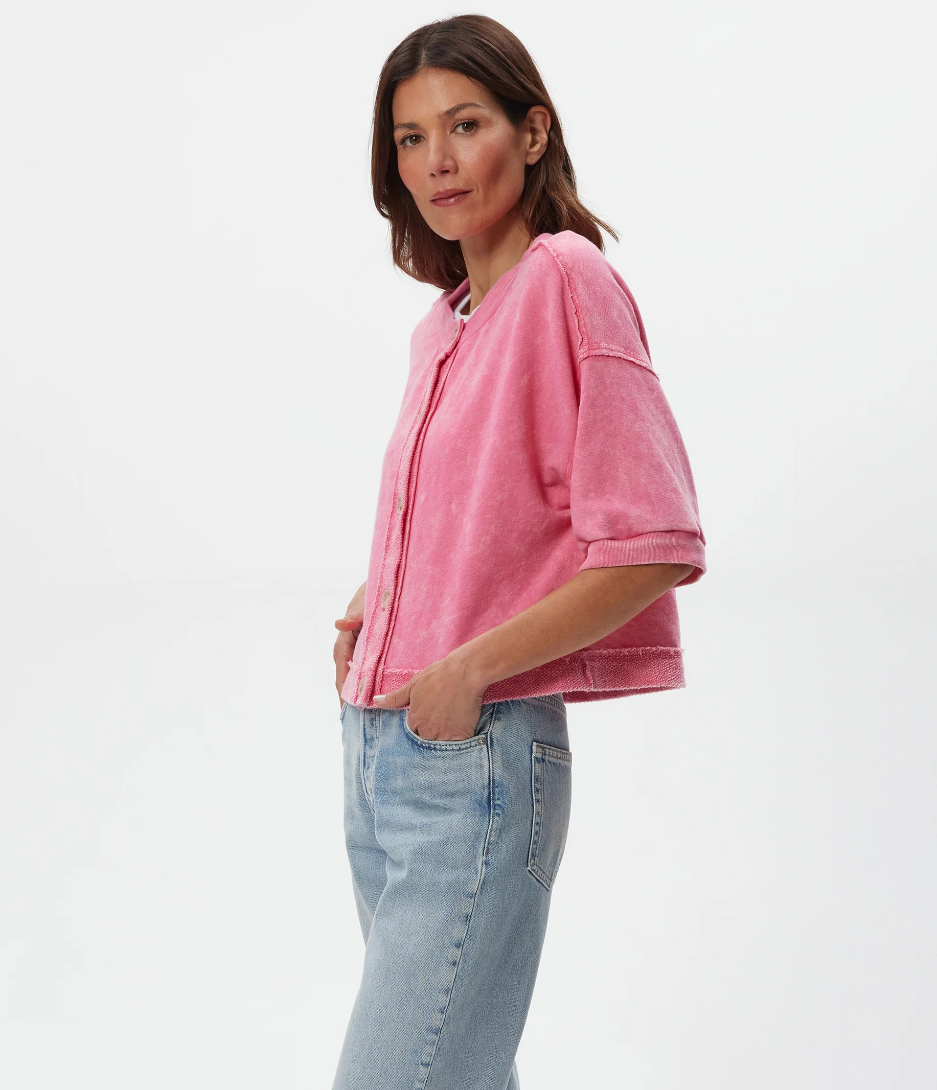 Marlow Mineral Wash Cardigan - Image 12