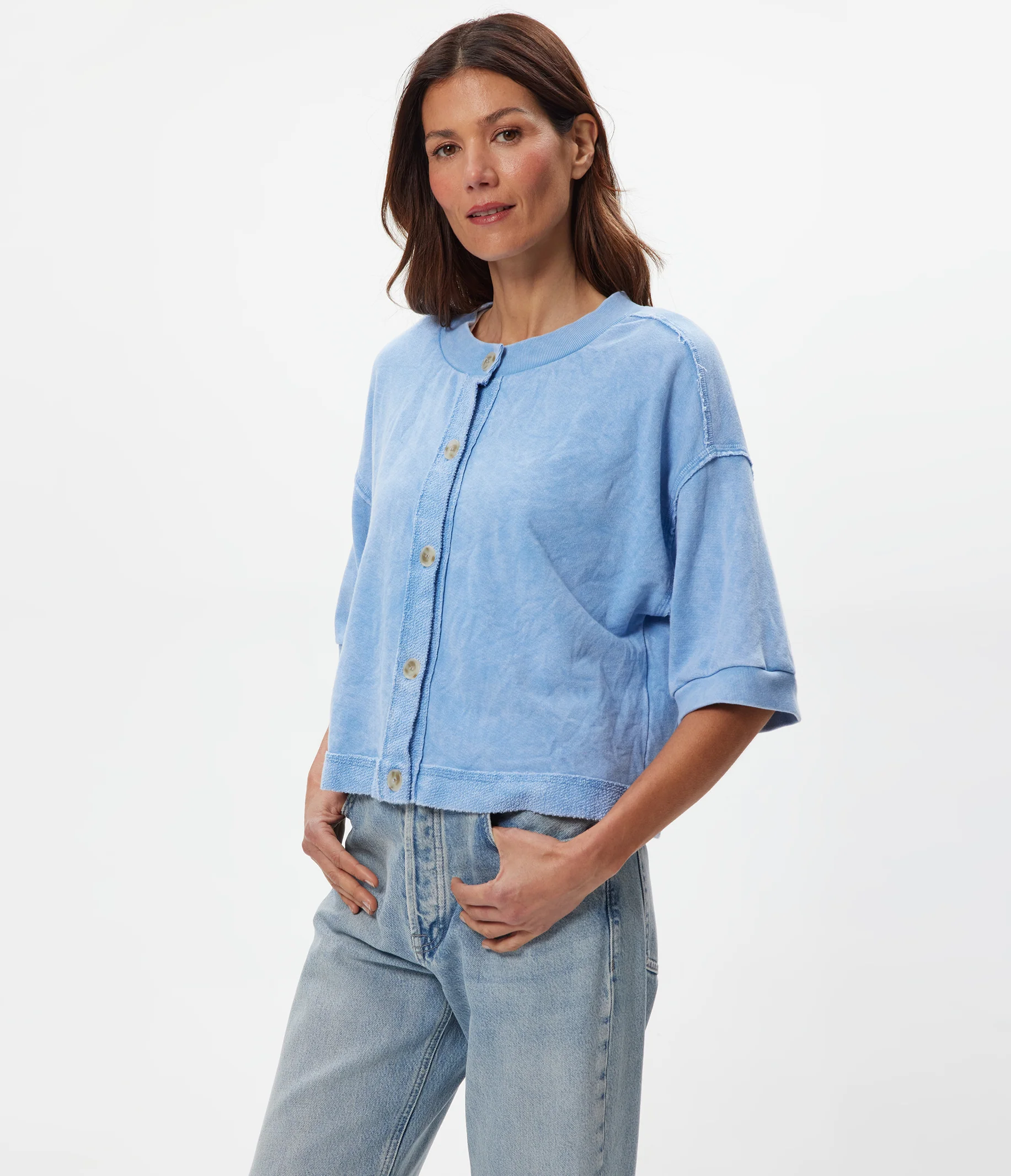 Marlow Mineral Wash Cardigan - Image 17