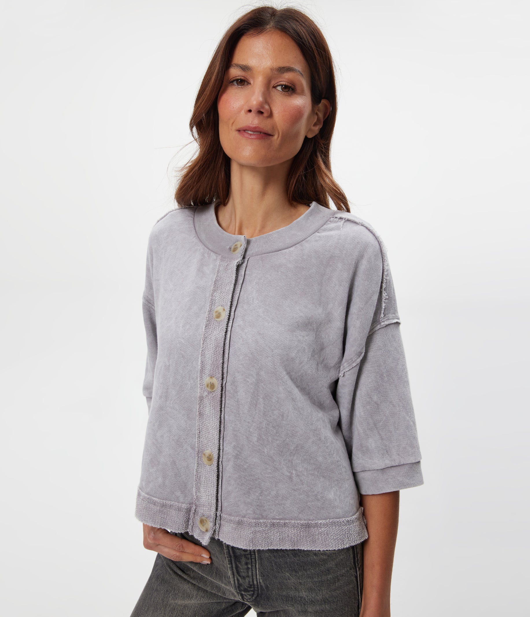 Marlow Mineral Wash Cardigan - Image 6