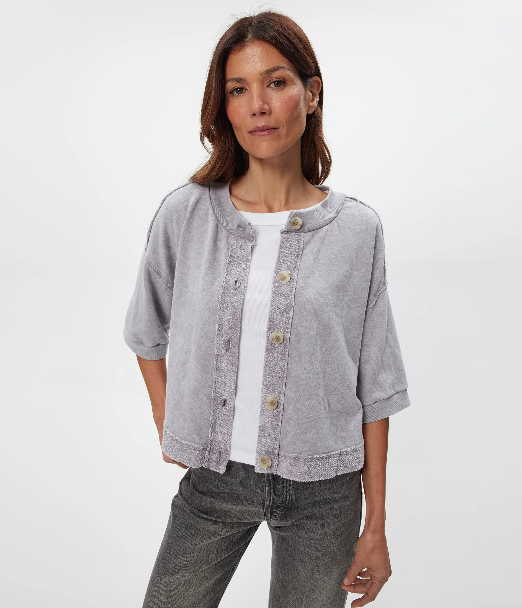 Marlow Mineral Wash Cardigan - Image 7