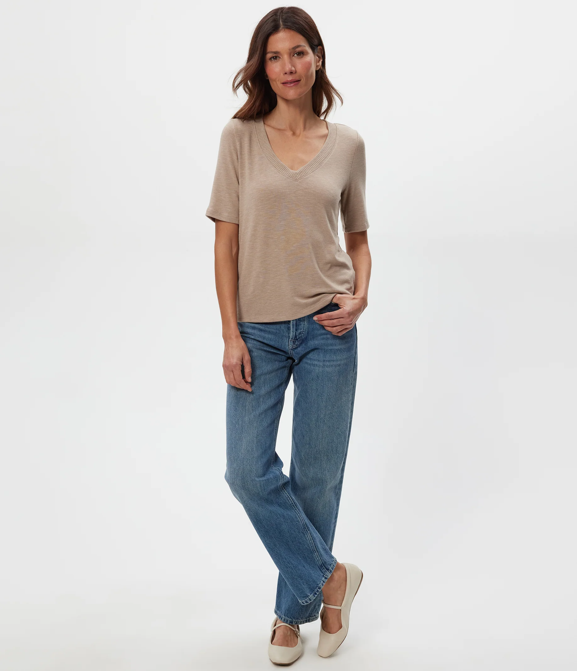 Matty V-Neck Top - Image 2