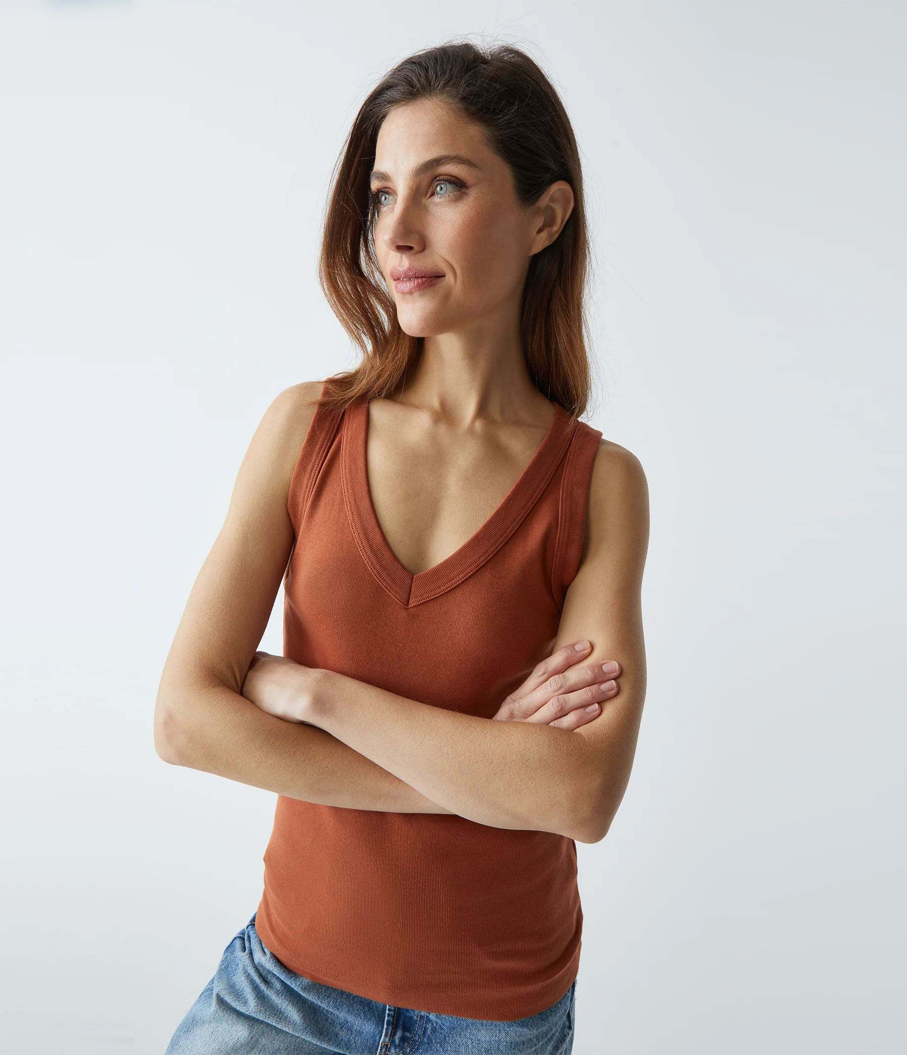 Maya V-Neck Tank - Image 37
