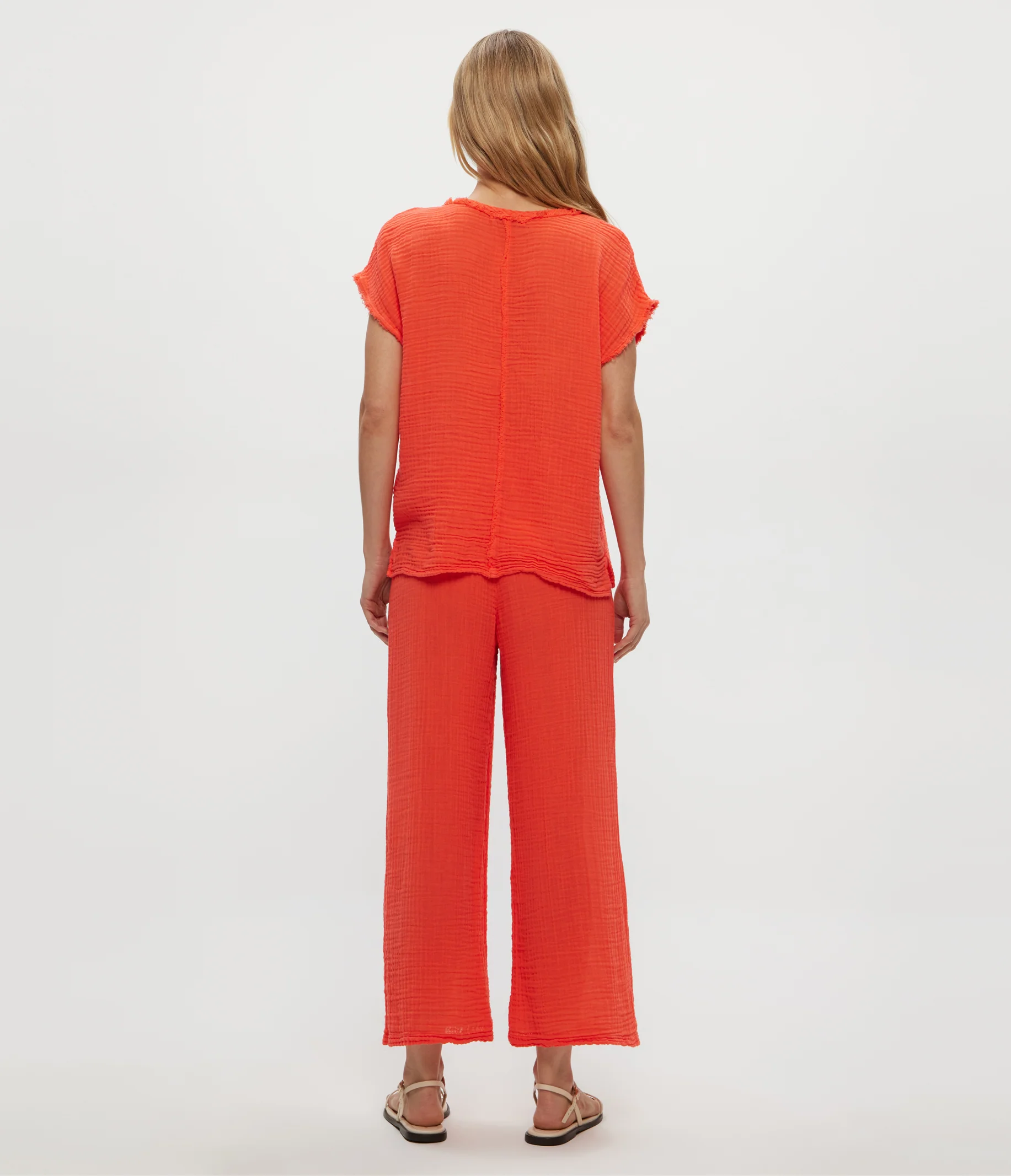 Medina Cropped Gauze Pant - Image 49
