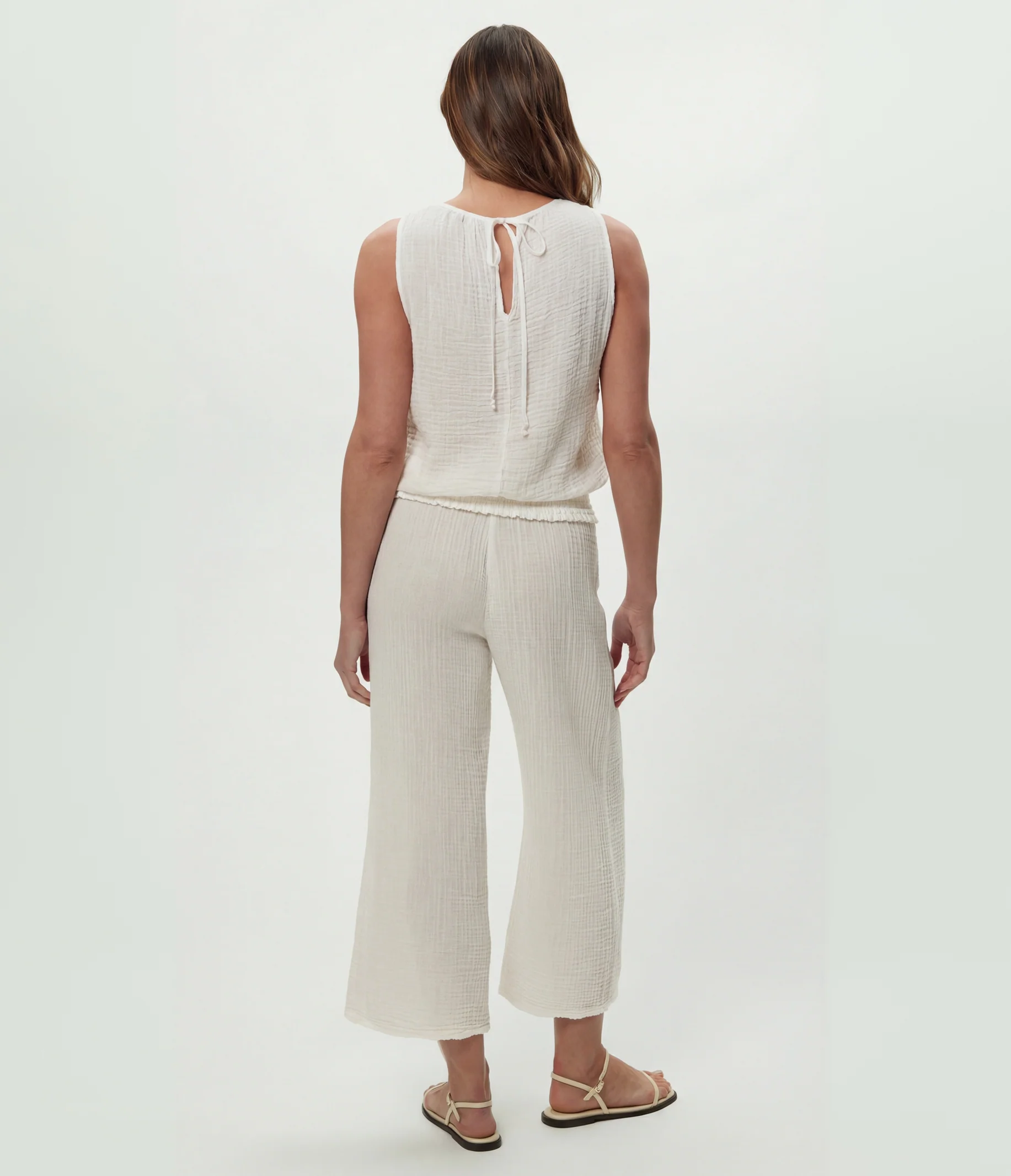 Medina Cropped Gauze Pant - Image 92