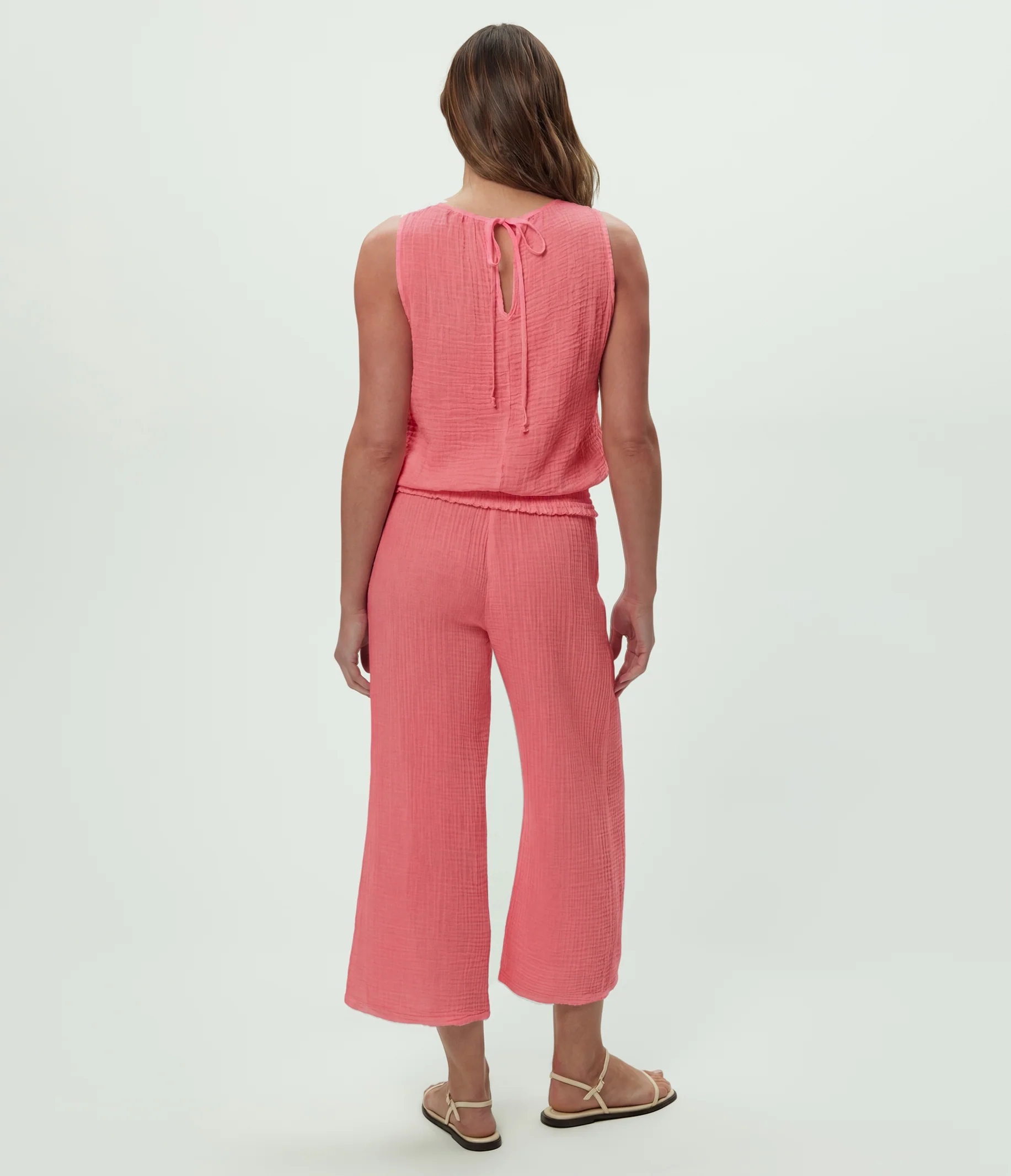 Medina Cropped Gauze Pant - Image 94