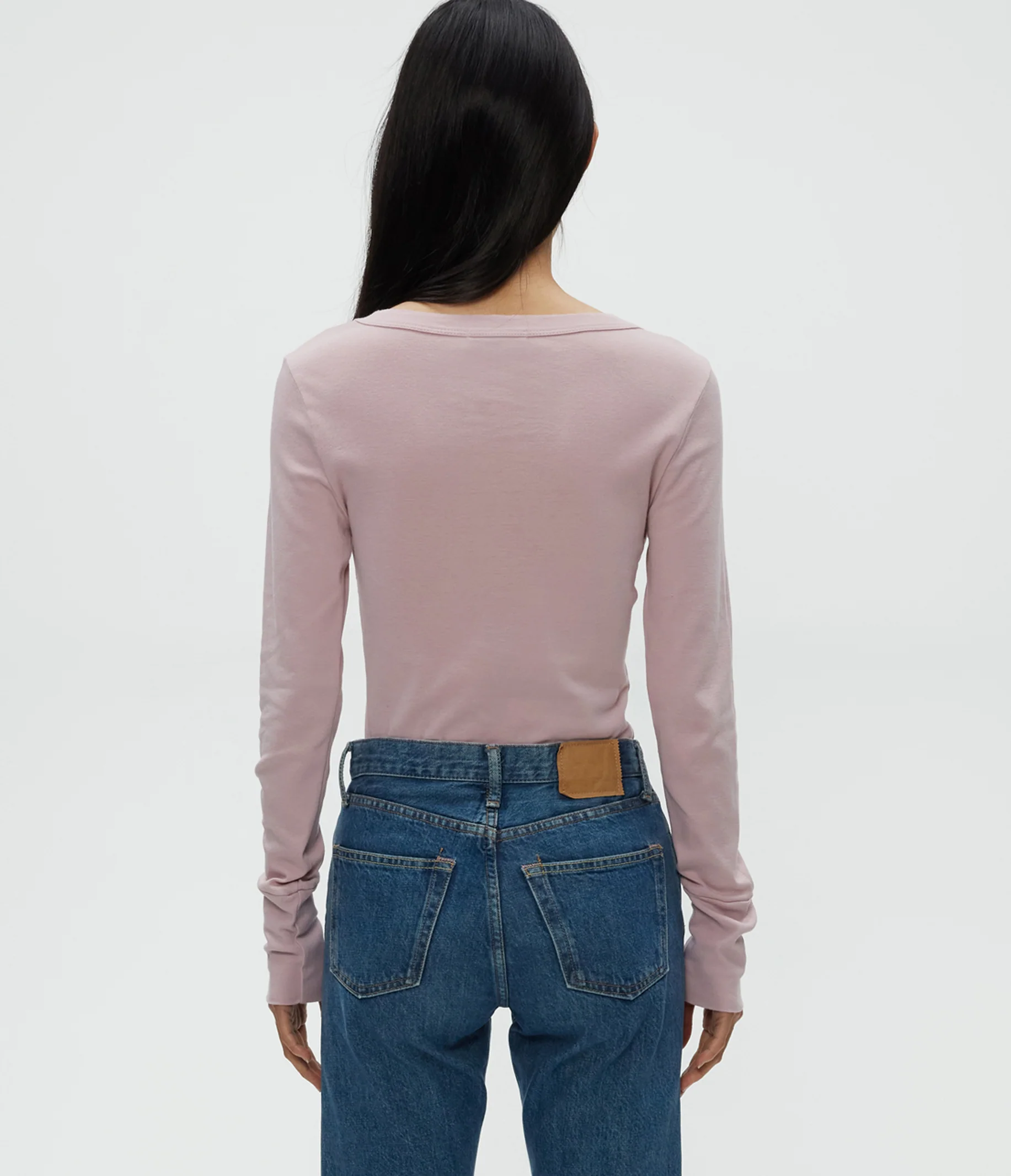 Molly Supima V-Neck Tee - Image 40