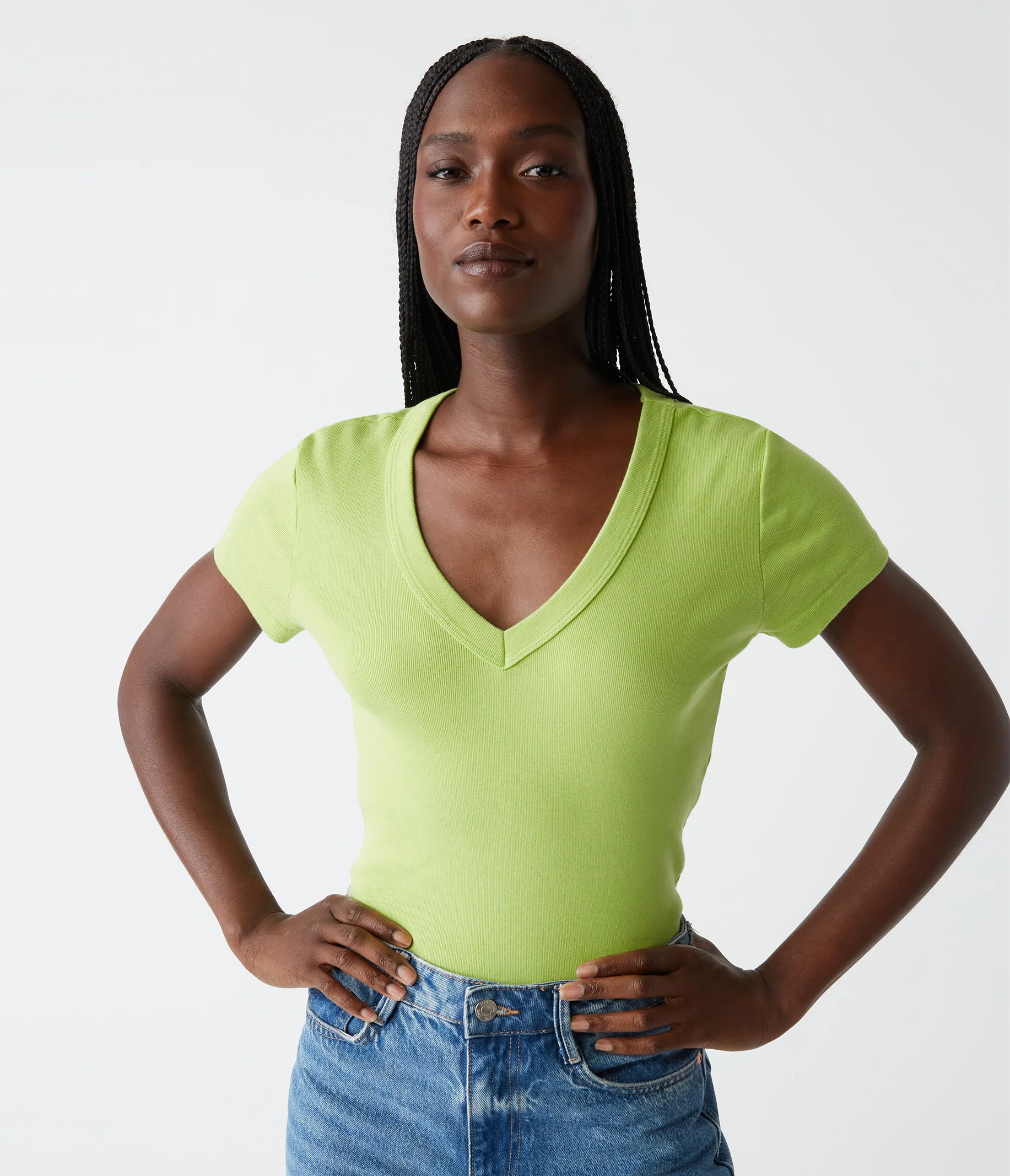 Nikki V-Neck Tee - Image 18