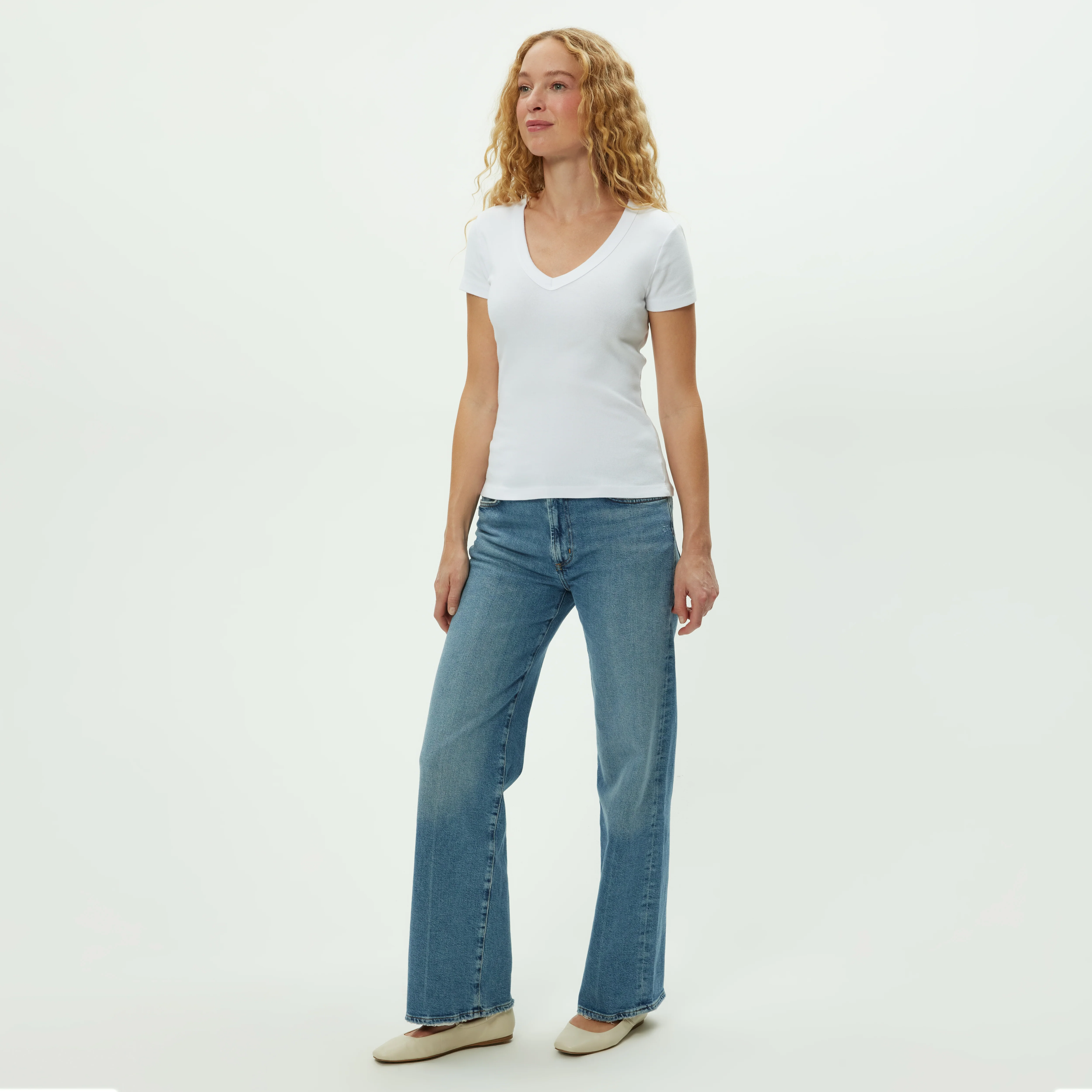 Nikki V-Neck Tee - Image 4