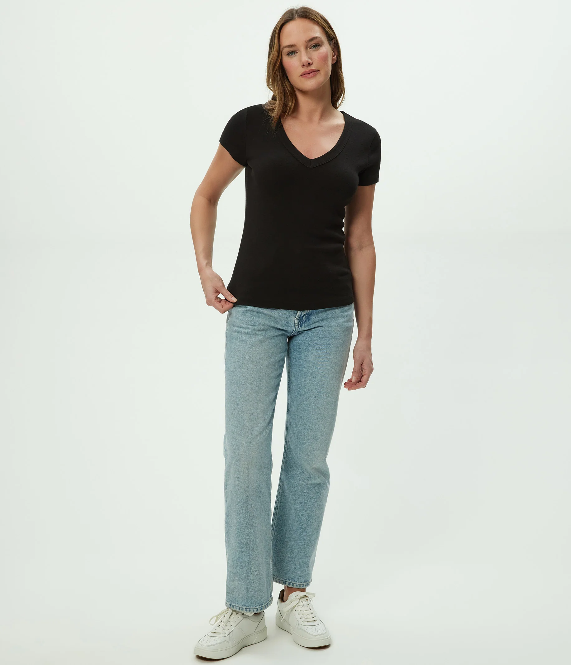 Nikki V-Neck Tee - Image 79