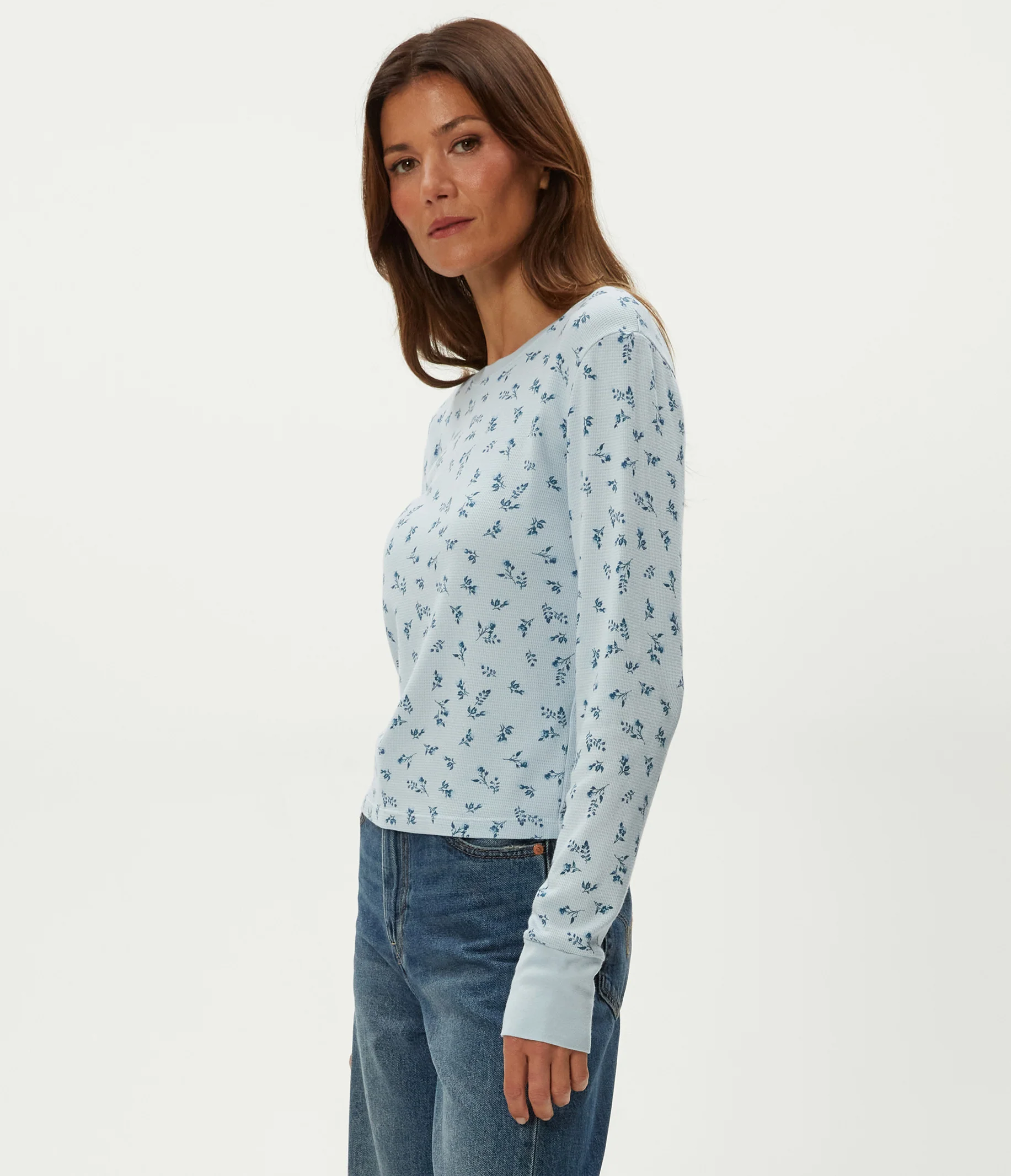 Palmer Printed Cropped Tee - Image 11