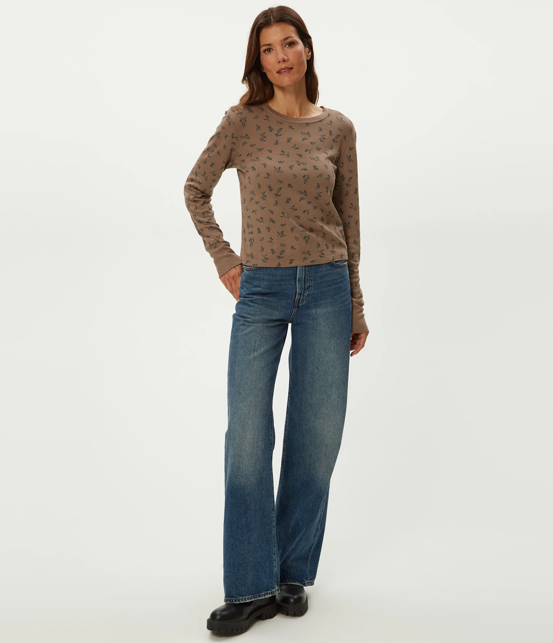 Palmer Printed Cropped Tee - Image 18