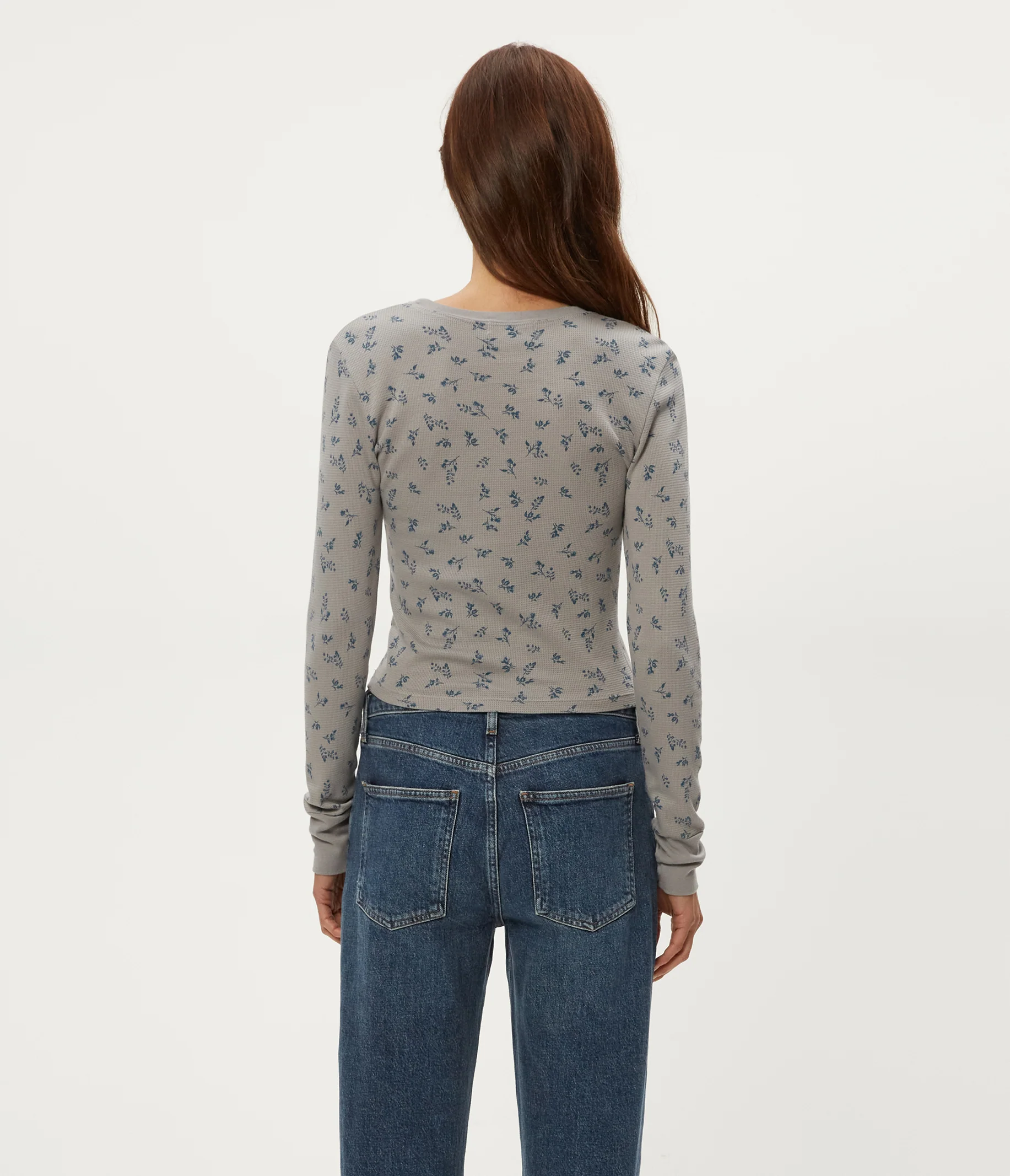 Palmer Printed Cropped Tee - Image 4